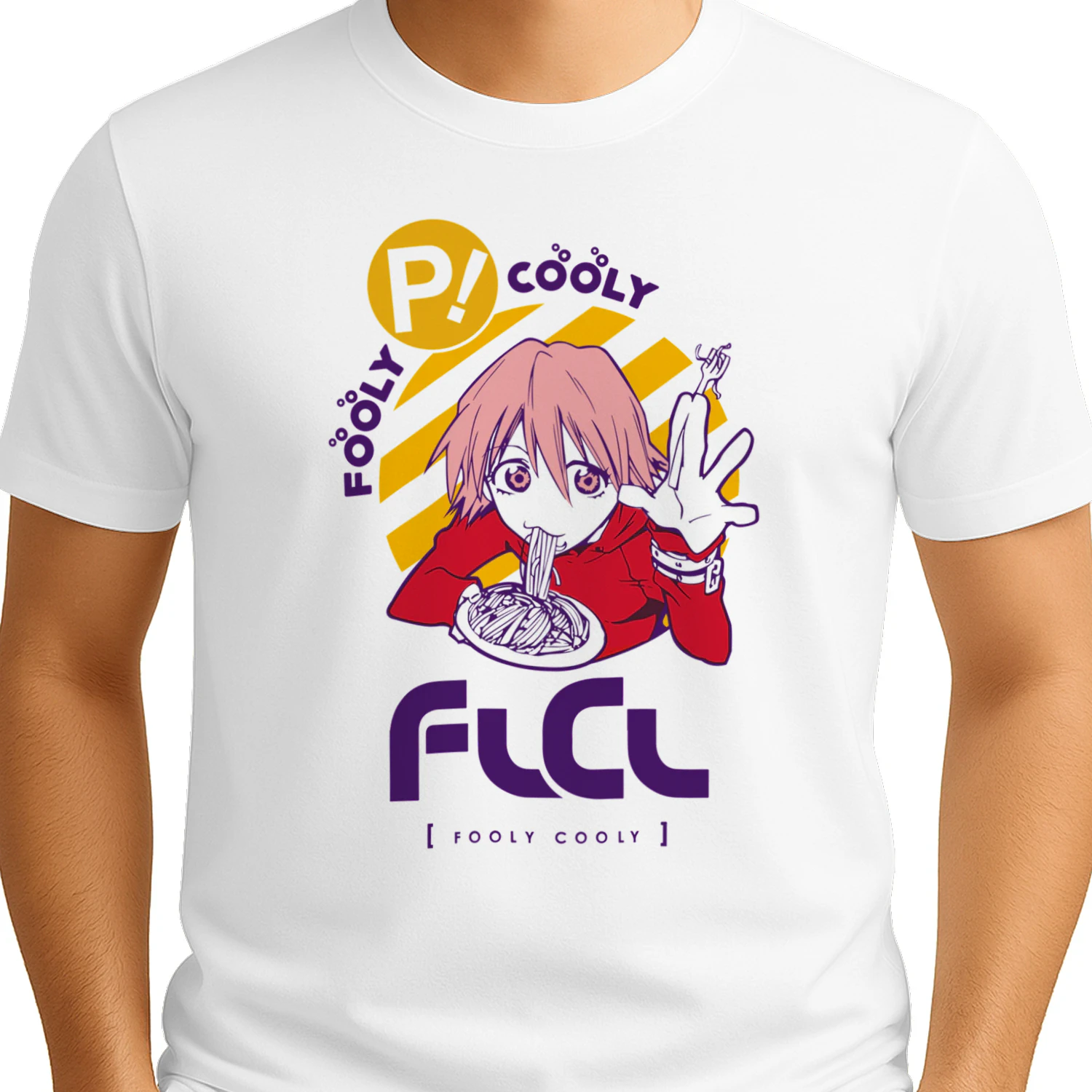 FLCL Anime Streetwear Graphic Tee | Manga Fan Gift