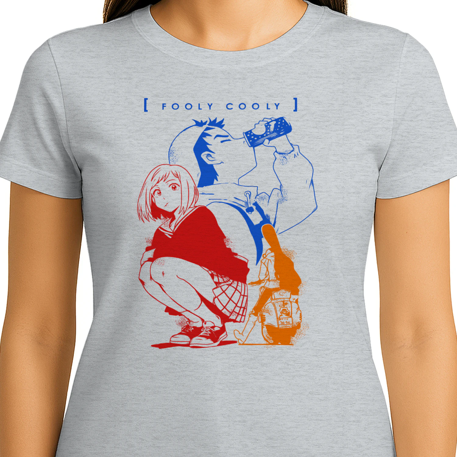 FLCL (Fooly Cooly) Anime Graphic T-Shirt | Premium Unisex Manga Tee