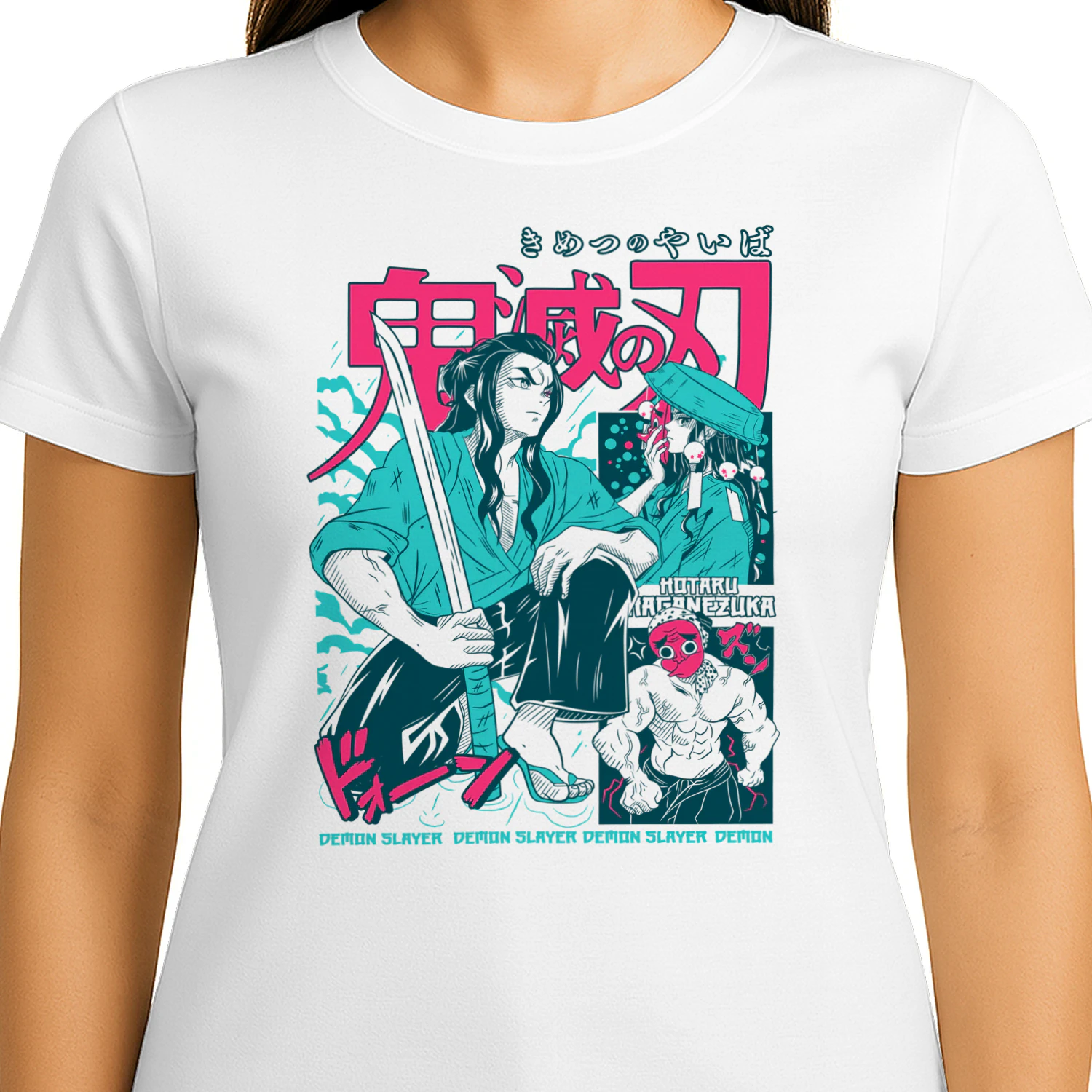Demon Slayer Kimetsu no Yaiba Anime Graphic T-Shirt | Premium Unisex Manga Tee