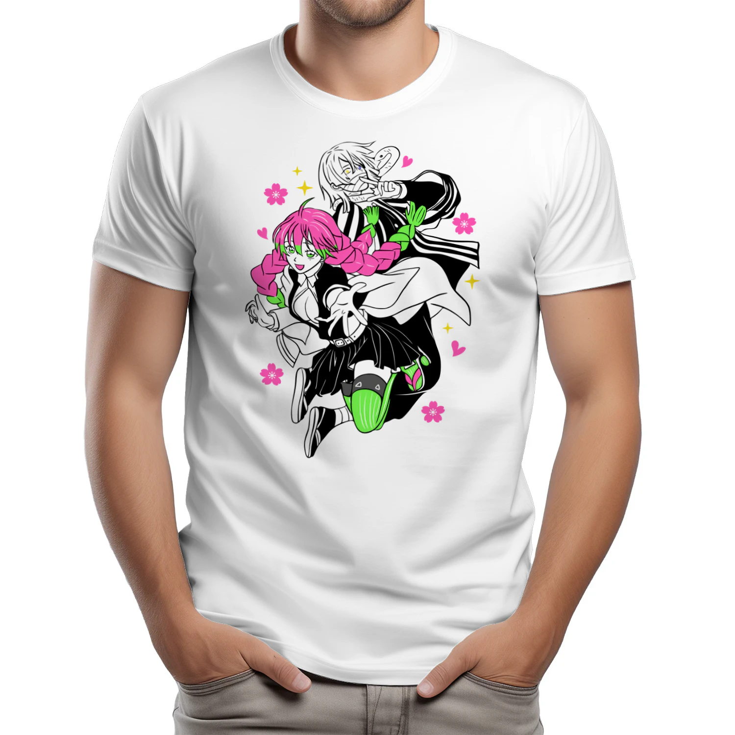 Demon Slayer Kimetsu no Yaiba Anime Graphic T-Shirt | Premium Unisex Manga Tee