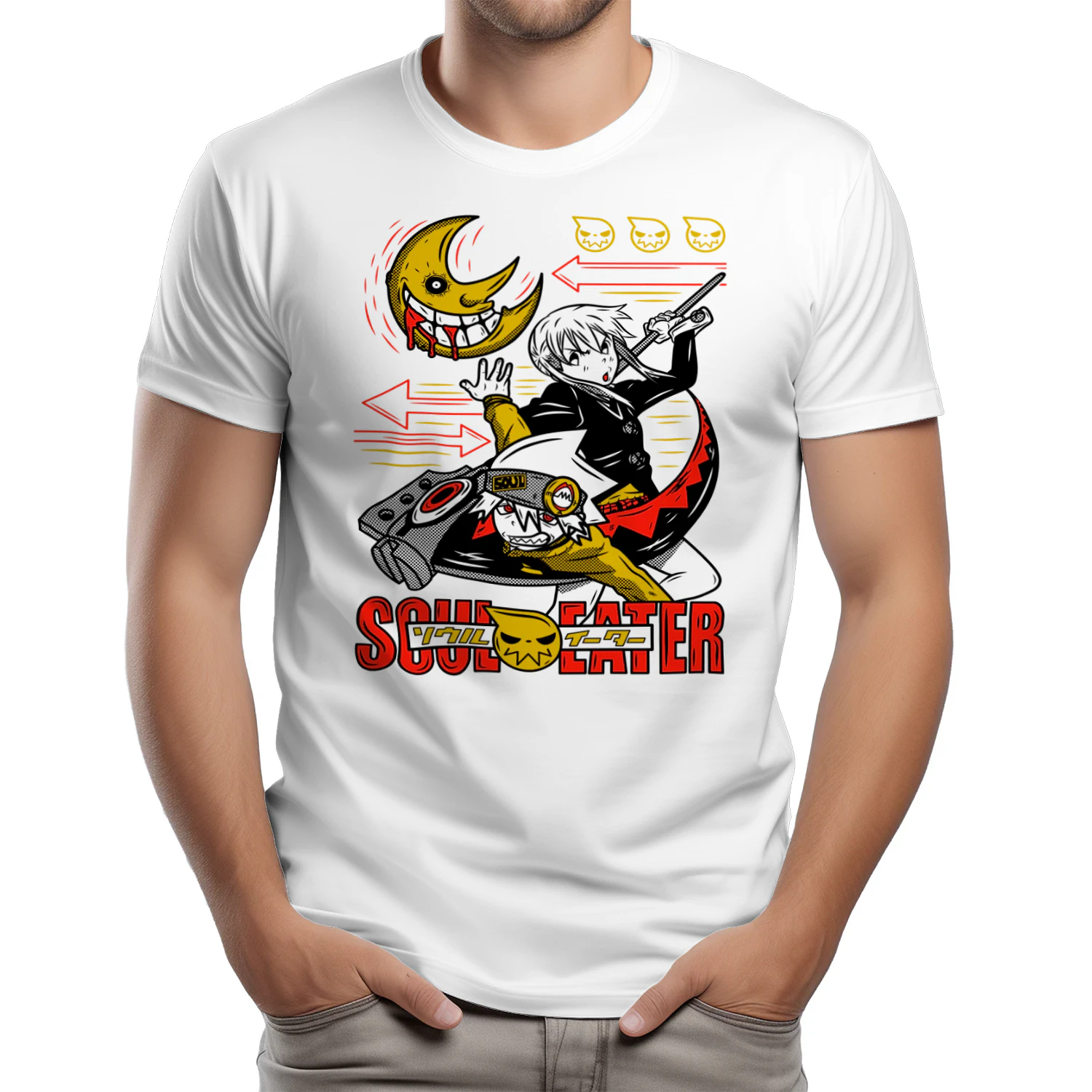 Soul Eater Aesthetic T-Shirt | Classic Anime Unisex Tee for Fans