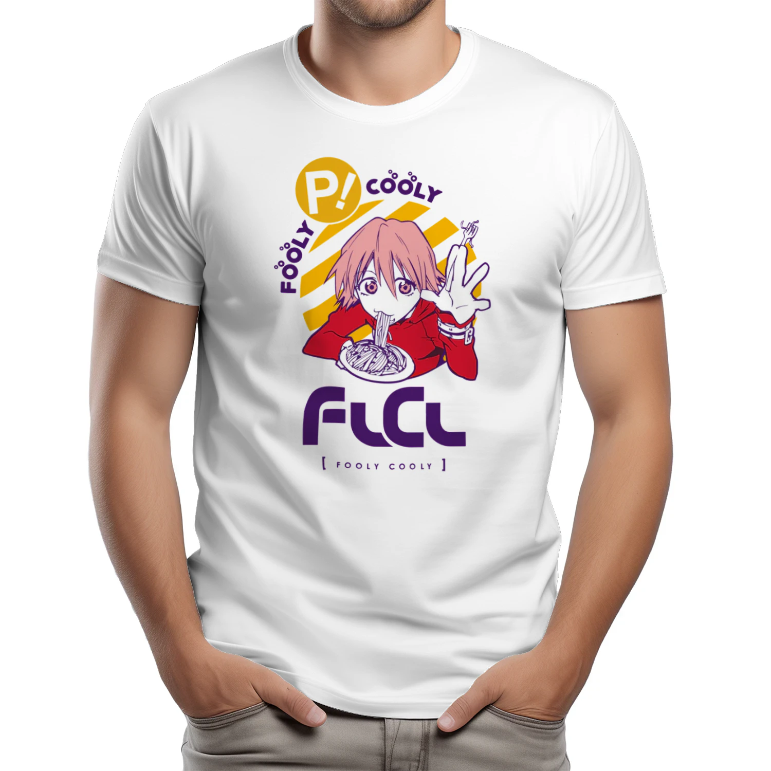 FLCL Anime Streetwear Graphic Tee | Manga Fan Gift