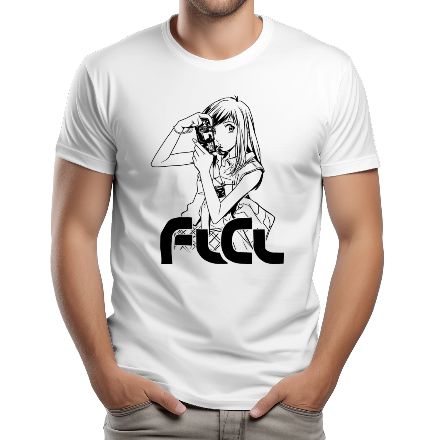FLCL Fooly Cooly Unisex Graphic Tee | Iconic Anime T-Shirt