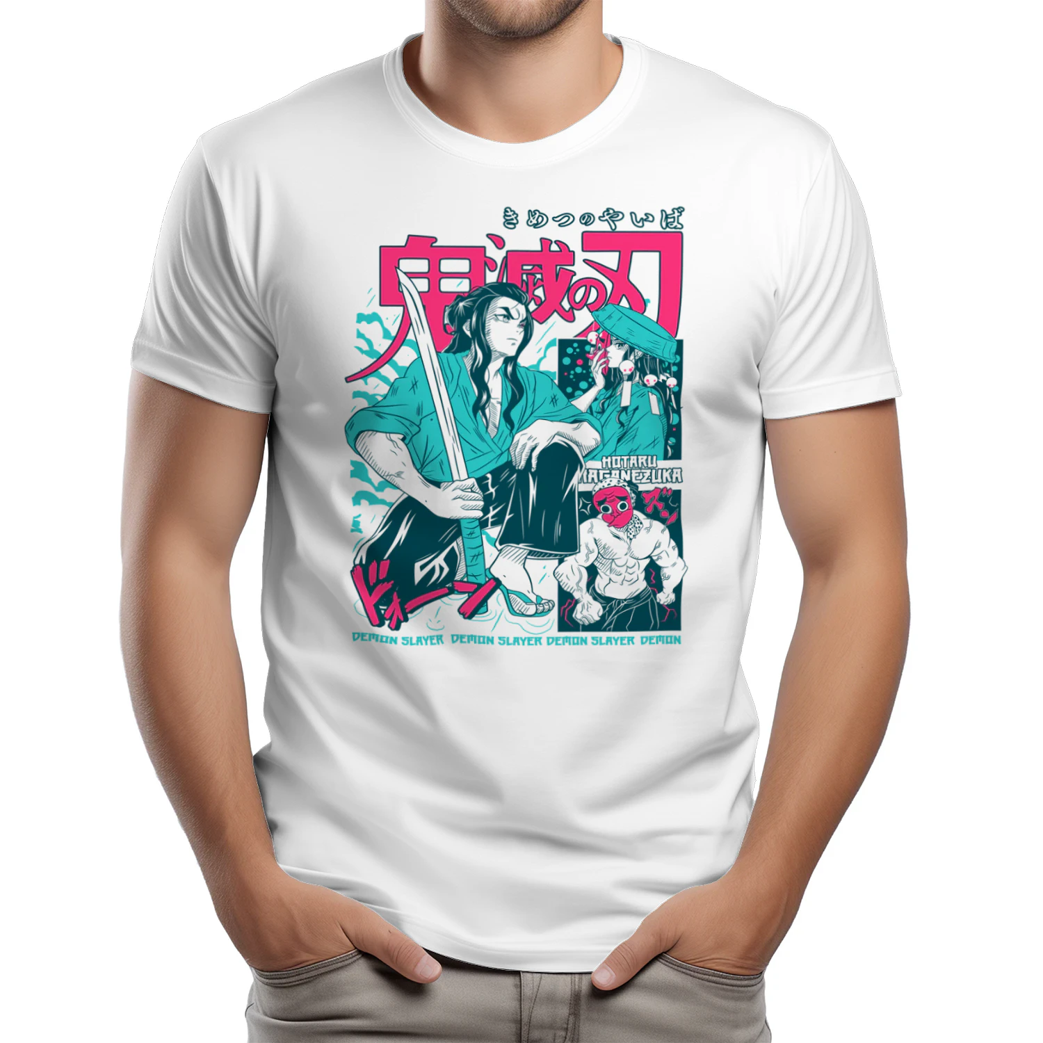 Demon Slayer Kimetsu no Yaiba Anime Graphic T-Shirt | Premium Unisex Manga Tee