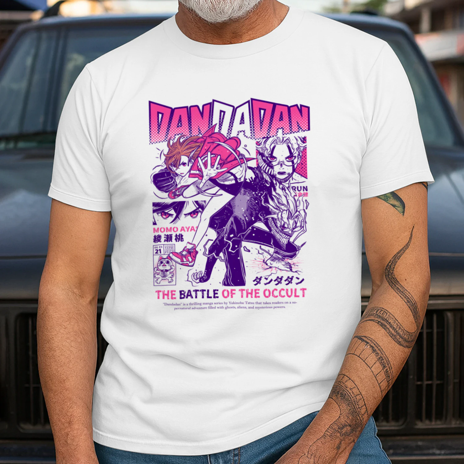 DANDADAN Premium Cotton T-Shirt | Anime Fan Graphic Tee