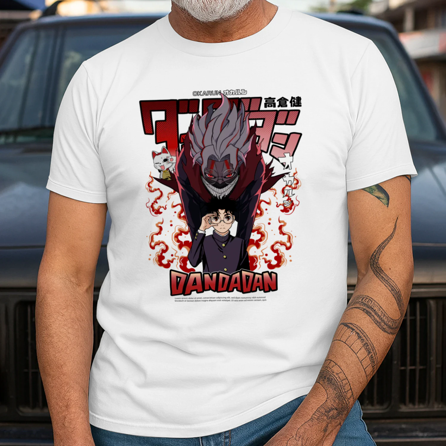 DANDADAN Supernatural Graphic T-Shirt | Anime Fan Gift