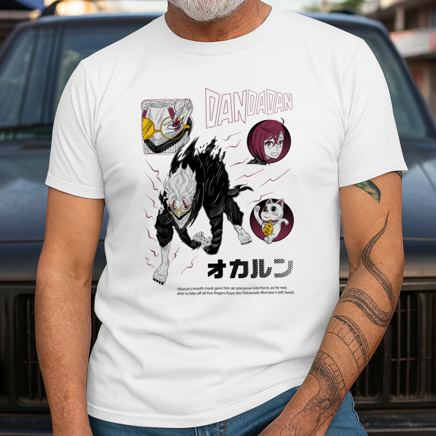 DANDADAN Supernatural Graphic T-Shirt | Anime Fan Gift