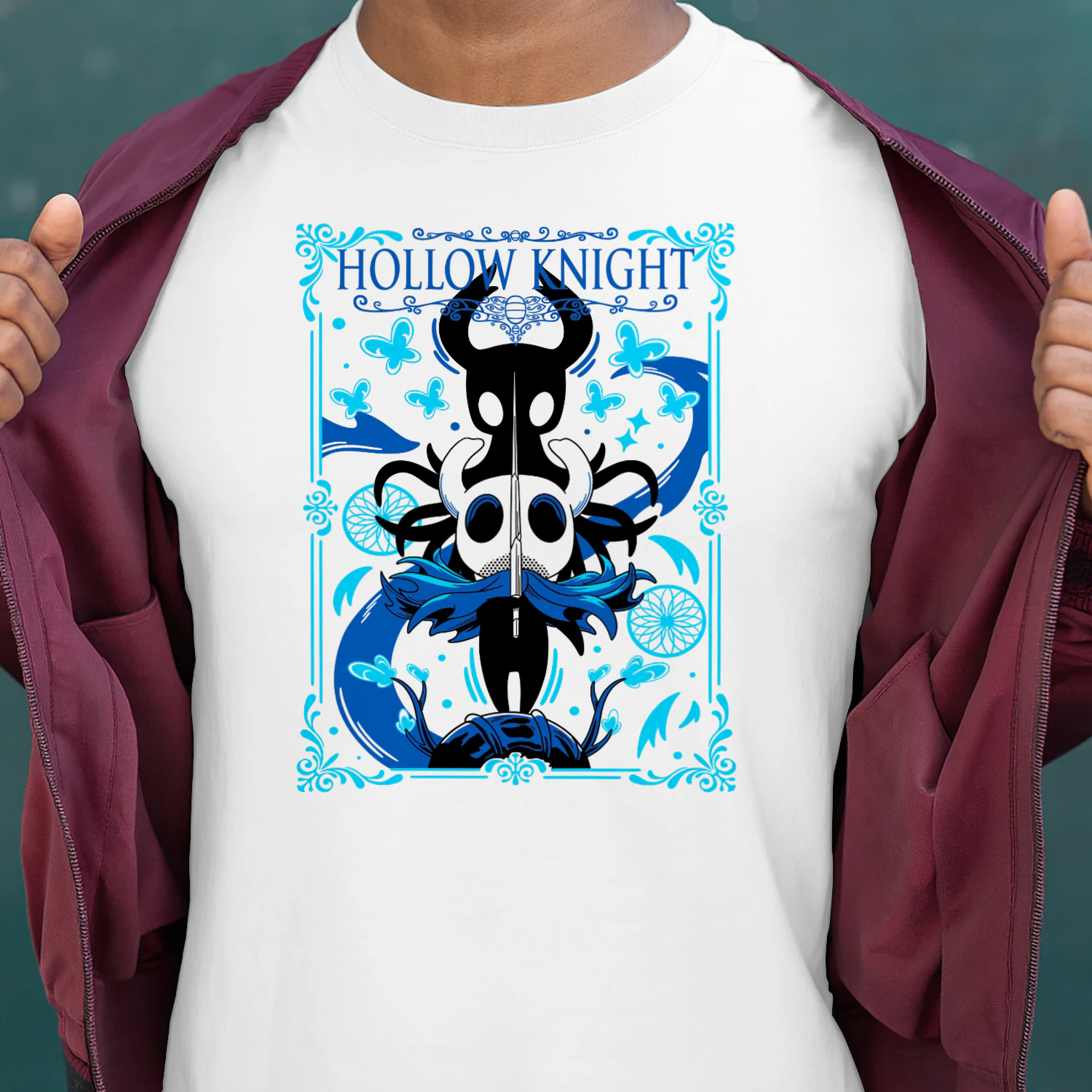 Hollow Knight Vintage Gaming T-Shirt | Indie Game Graphic Tee