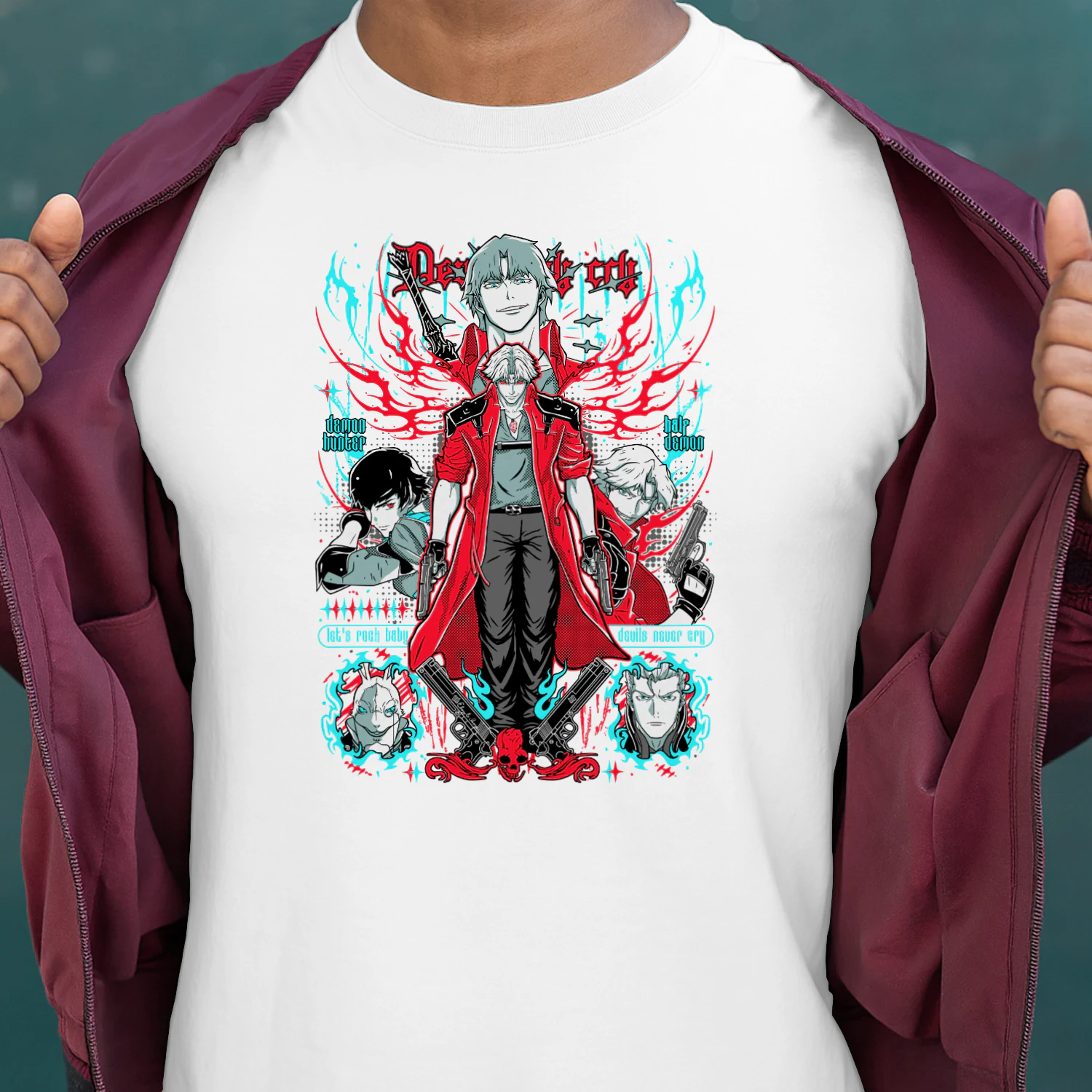 Devil May Cry Premium Cotton T-Shirt | Gamer Graphic Shirt