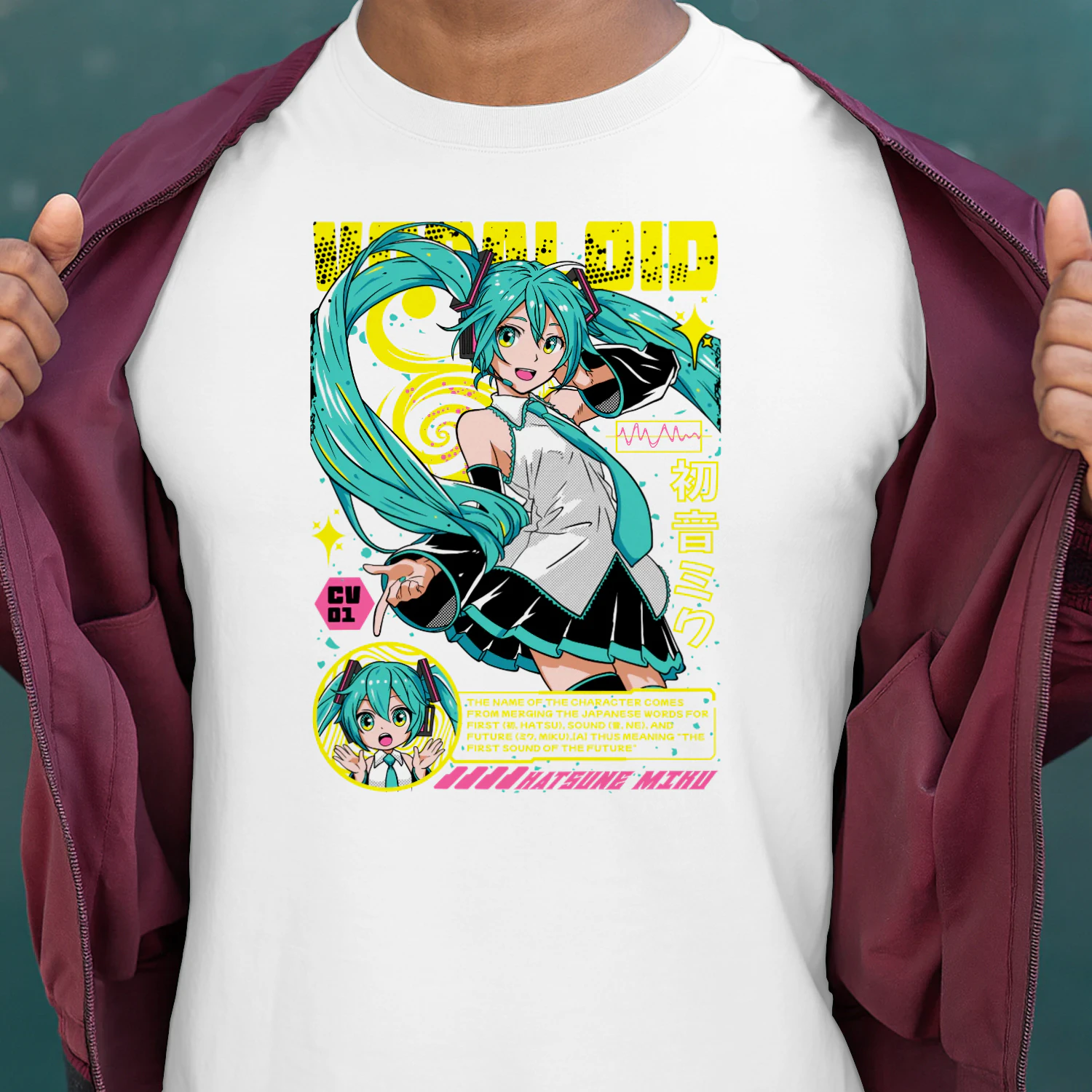 Hatsune Miku Streetwear T-Shirt | Japanese Pop Culture Tee