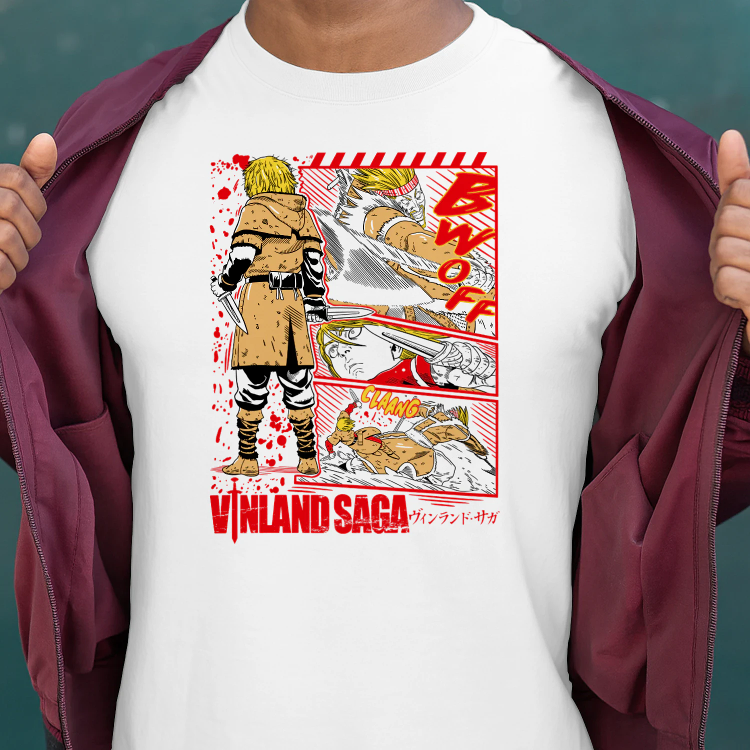 Vinland Saga Thorfinn Unisex Graphic Tee | Anime Fan Gift