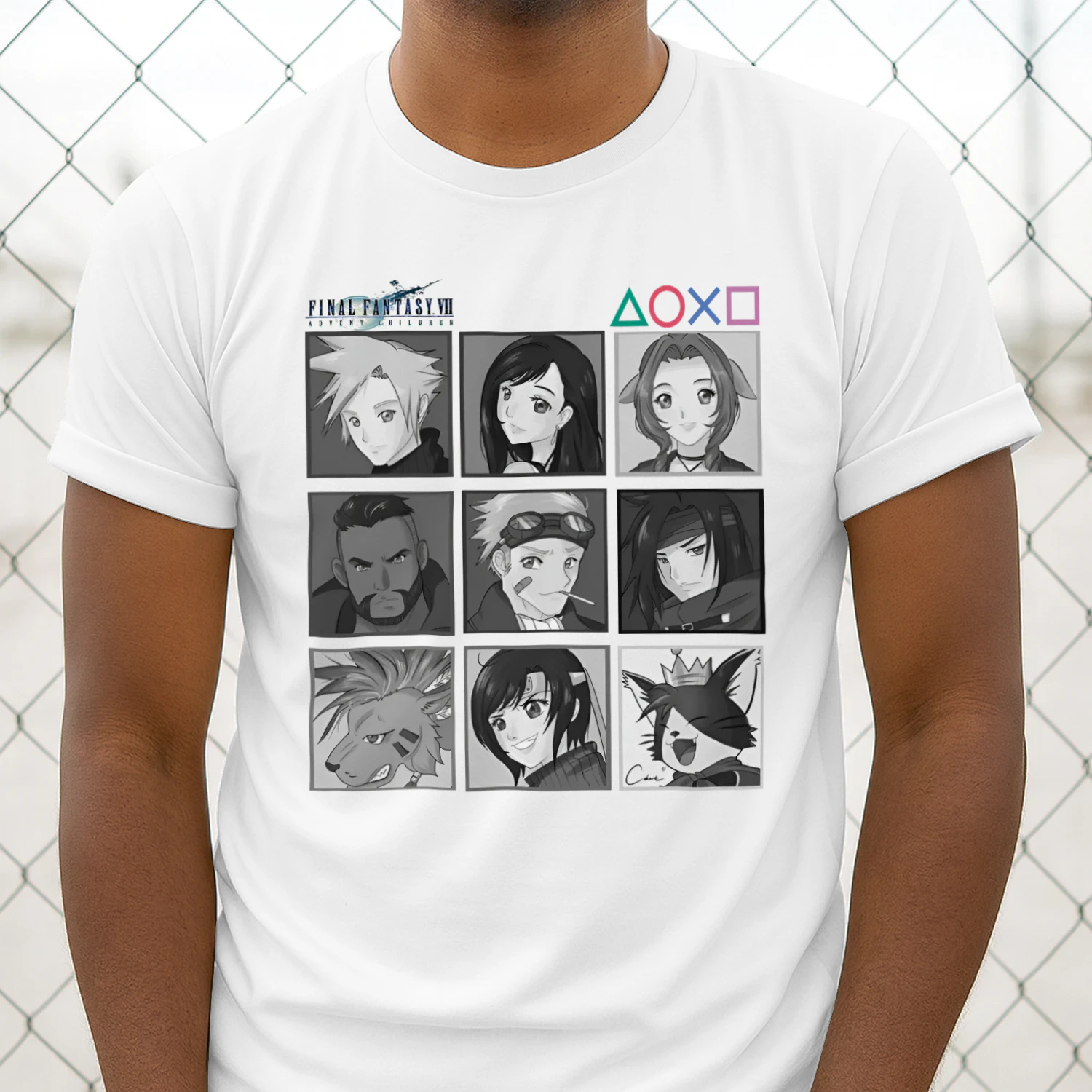 Final Fantasy Premium Cotton T-Shirt | RPG Fan Graphic Tee