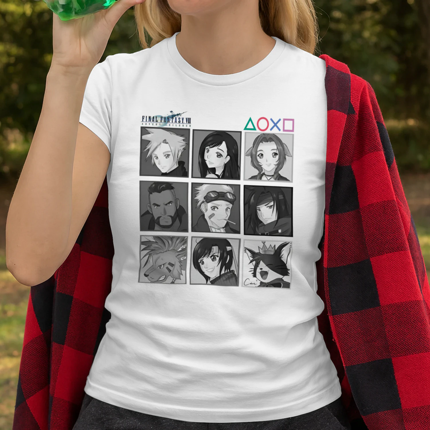 Final Fantasy Premium Cotton T-Shirt | RPG Fan Graphic Tee