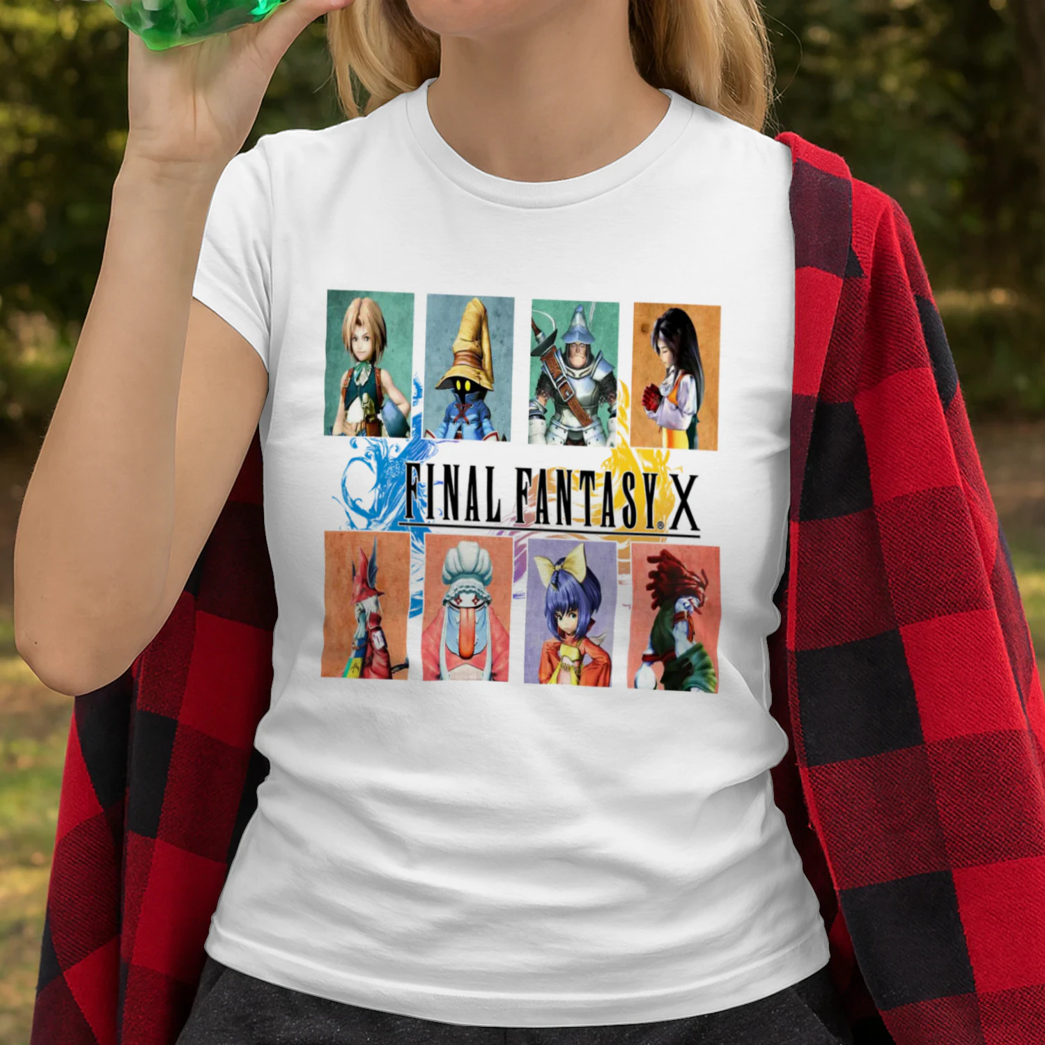 Final Fantasy Anime Style T-Shirt | Fantasy Gaming Apparel