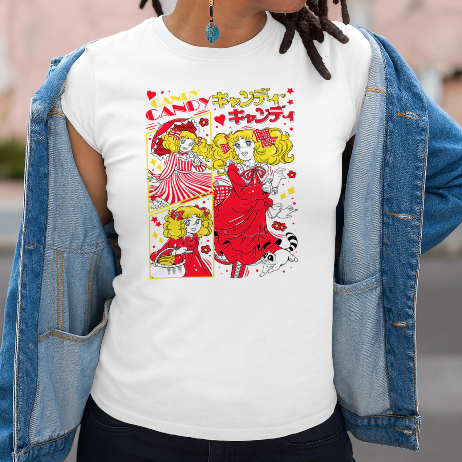 Candy Candy Collector Graphic Tee | Retro Anime Merchandise