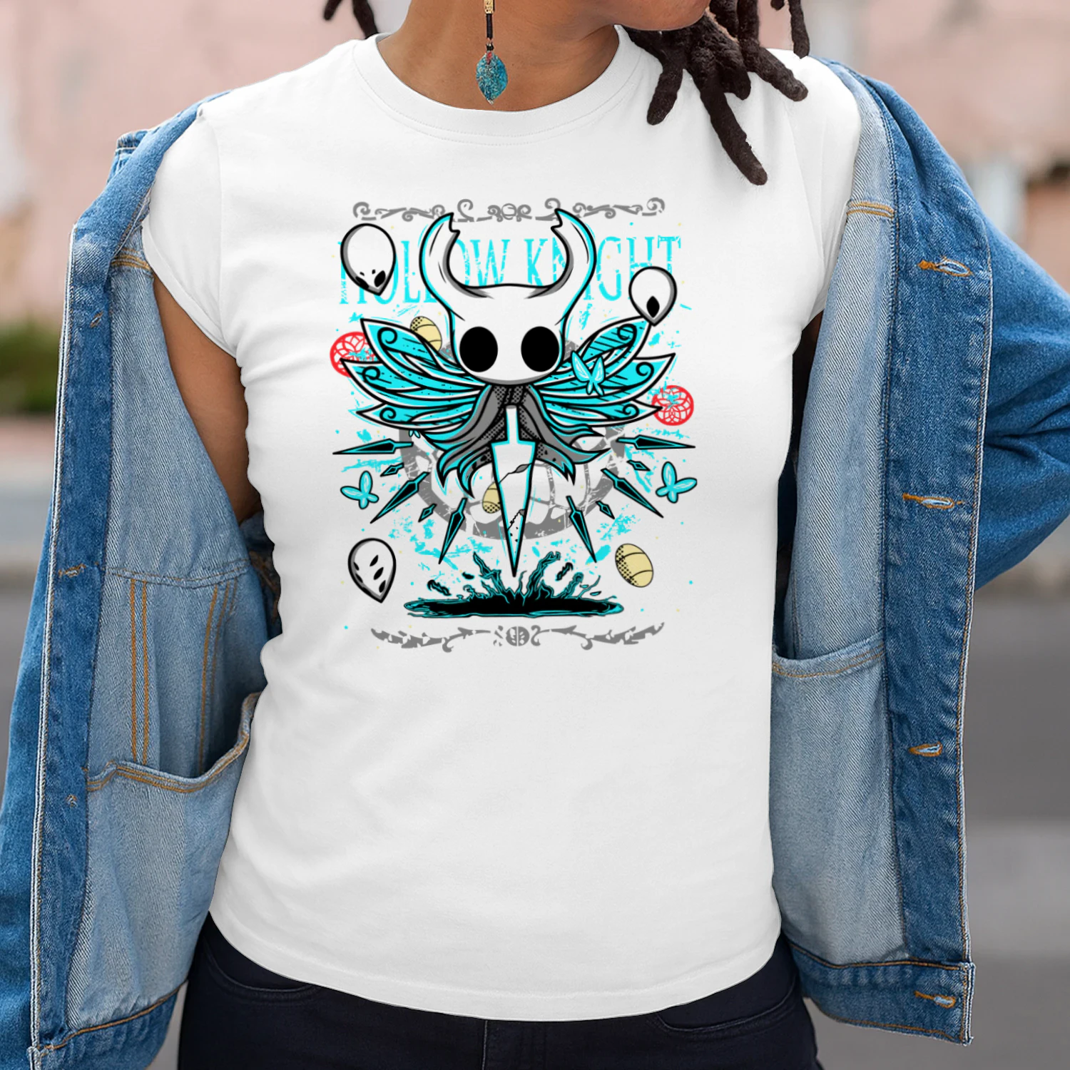 Hollow Knight Video Game T-Shirt | Indie Gamer Gift