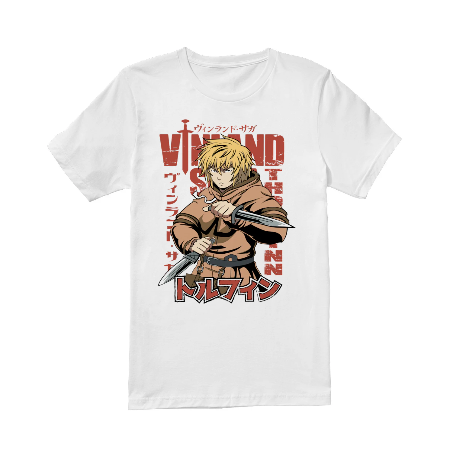 Thorfinn Vintage Anime T-Shirt | Japanese Manga Graphic Tee