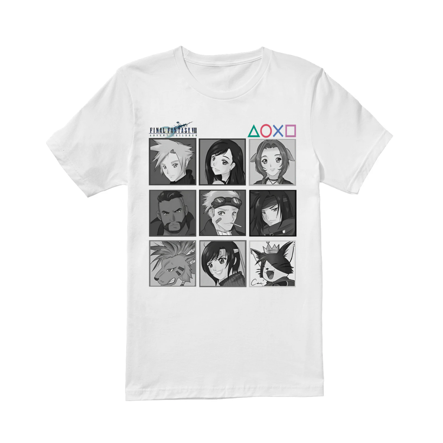 Final Fantasy Premium Cotton T-Shirt | RPG Fan Graphic Tee