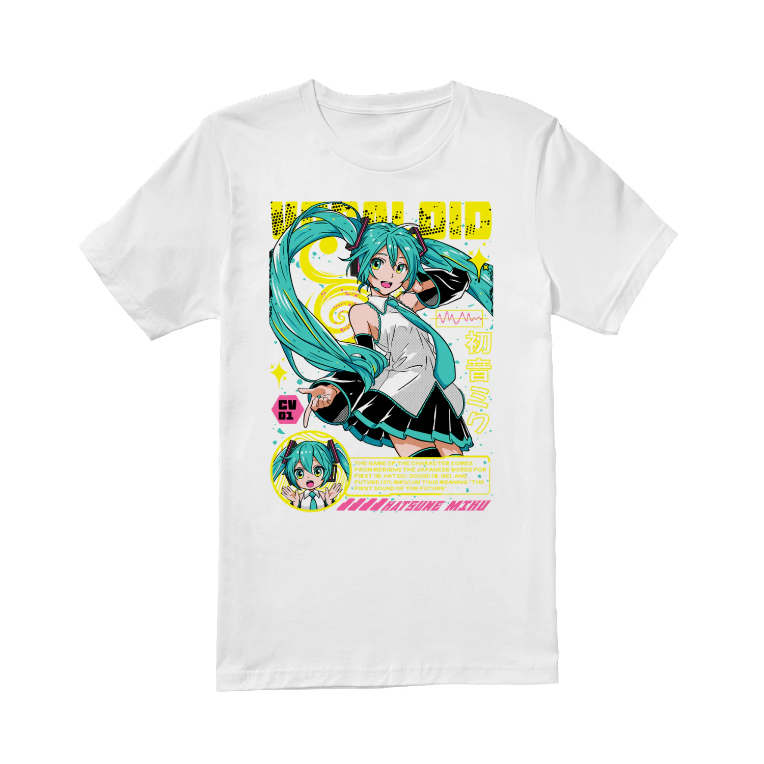 Hatsune Miku Streetwear T-Shirt | Japanese Pop Culture Tee