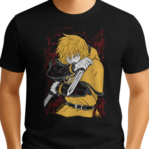 Thorfinn Son of Thors Anime  T-Shirt 