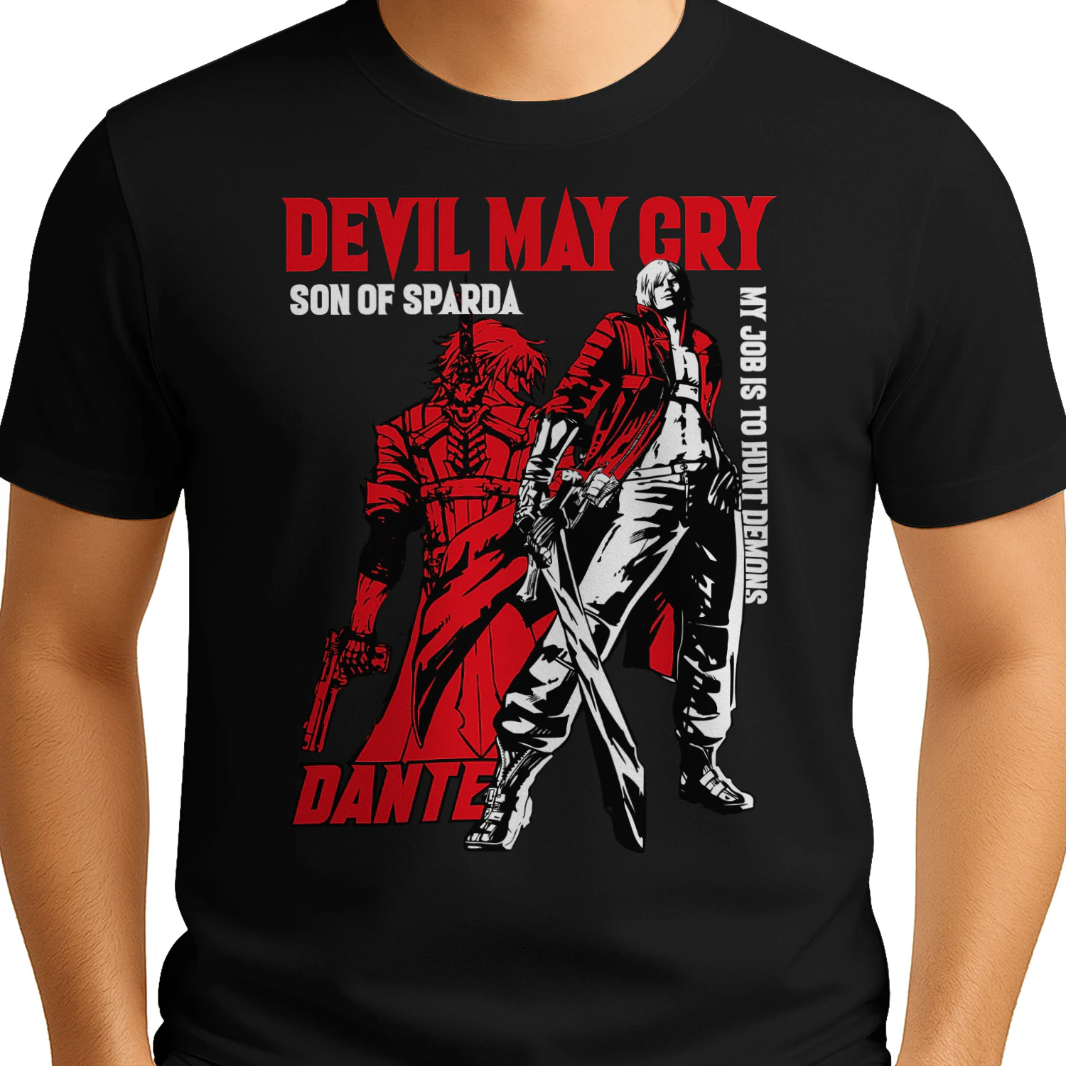 Devil May Cry Gaming T-Shirt | Premium Unisex Cotton Shirt