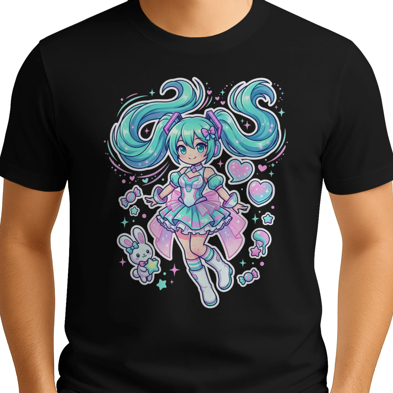 Hatsune Miku Graphic T-Shirt | Premium Vocaloid Unisex Tee