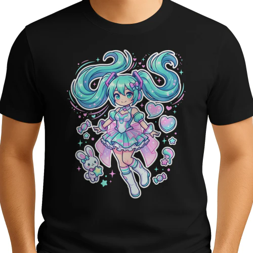 Hatsune Miku  Graphic T-Shirt