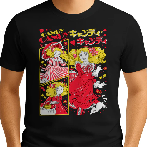 Candy Candy Anime Graphic T-Shirt  