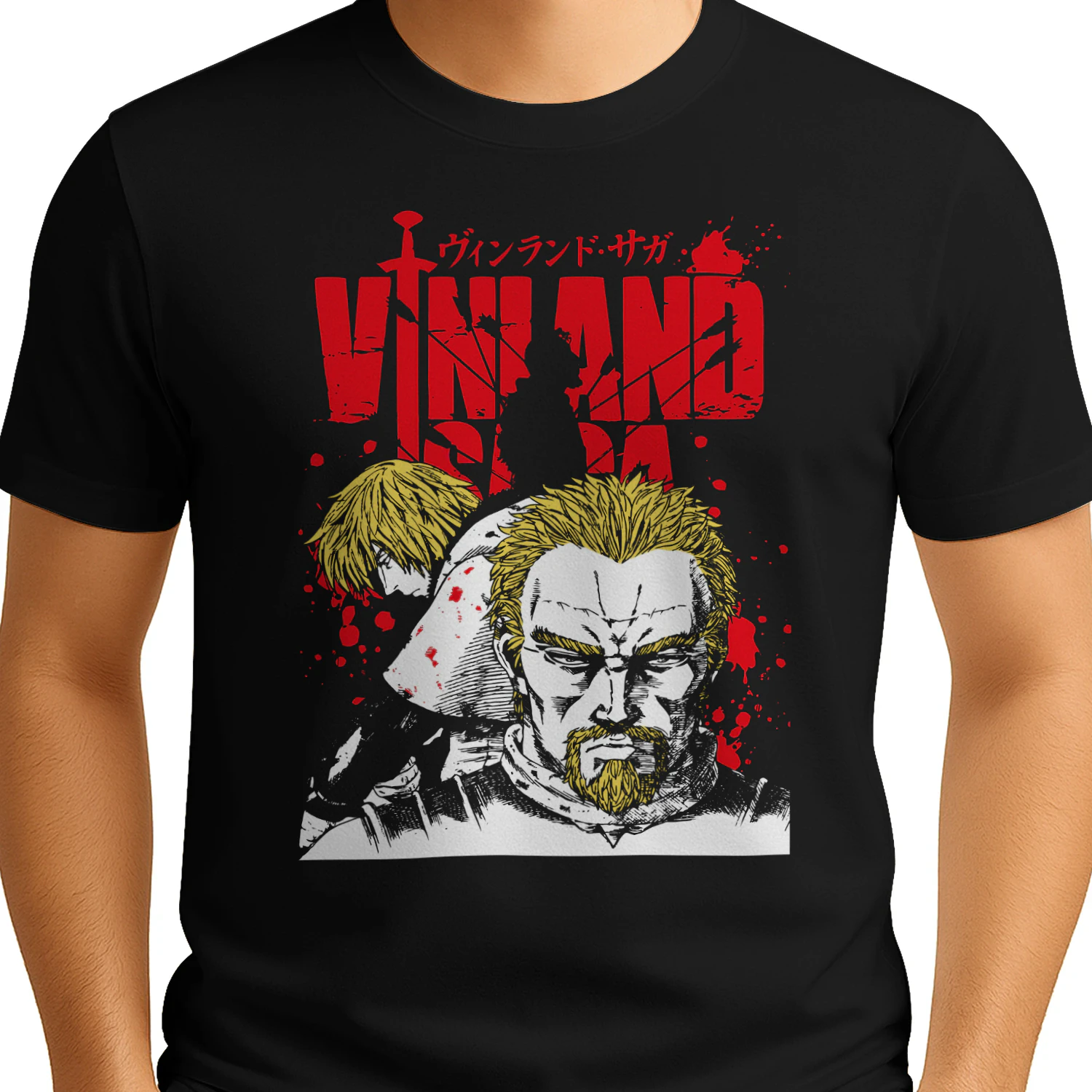 Vinland Saga Anime Graphic Tee | Thorfinn Unisex Apparel