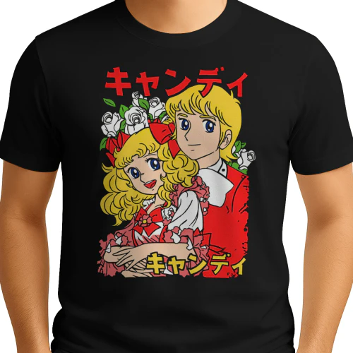 Candy Candy Anime Graphic T-Shirt 