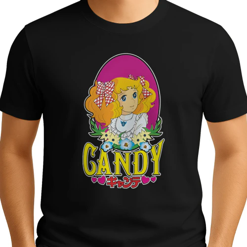 Candy Candy Anime Graphic T-Shirt 