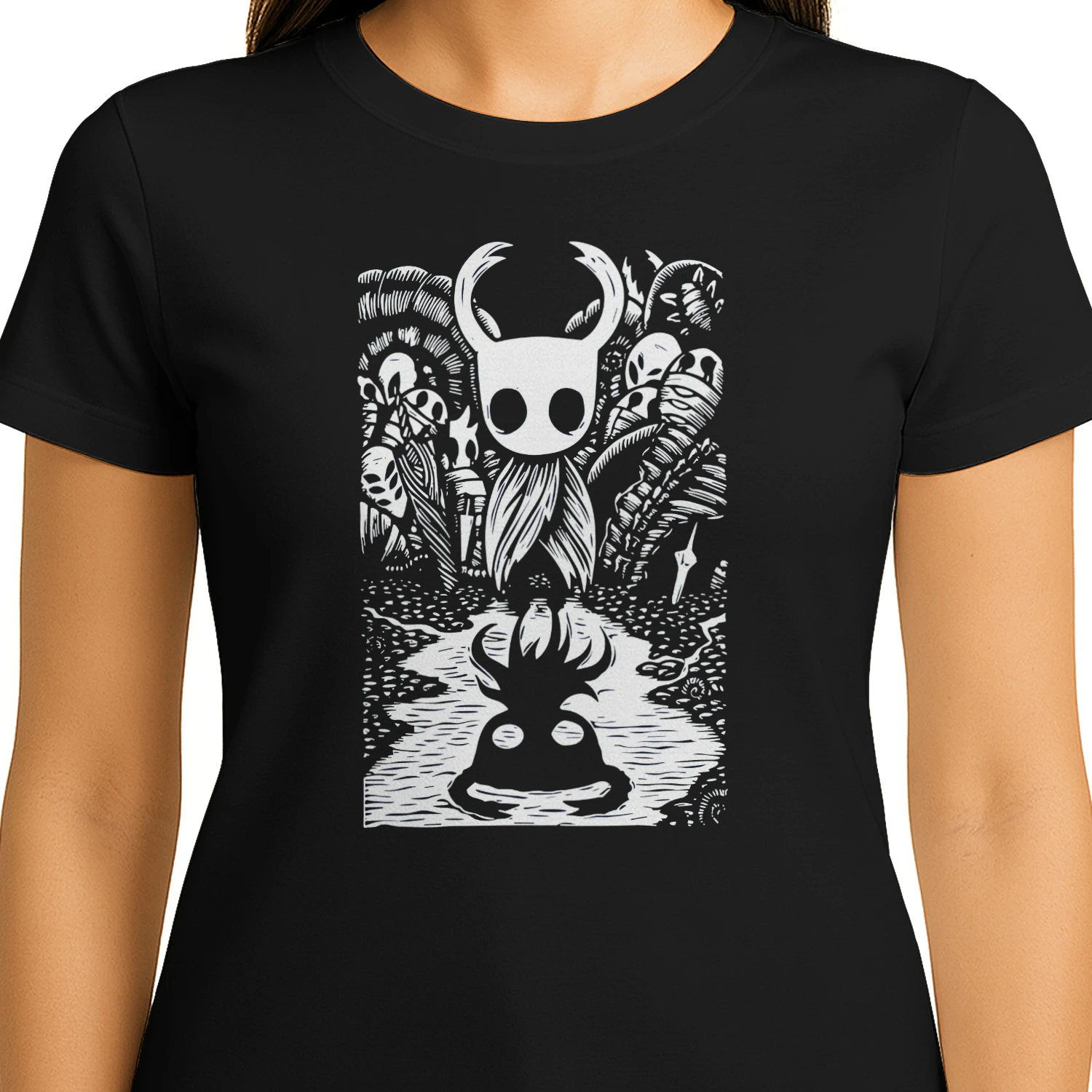Hollow Knight Adventure Graphic Shirt | Unisex Cotton Tee