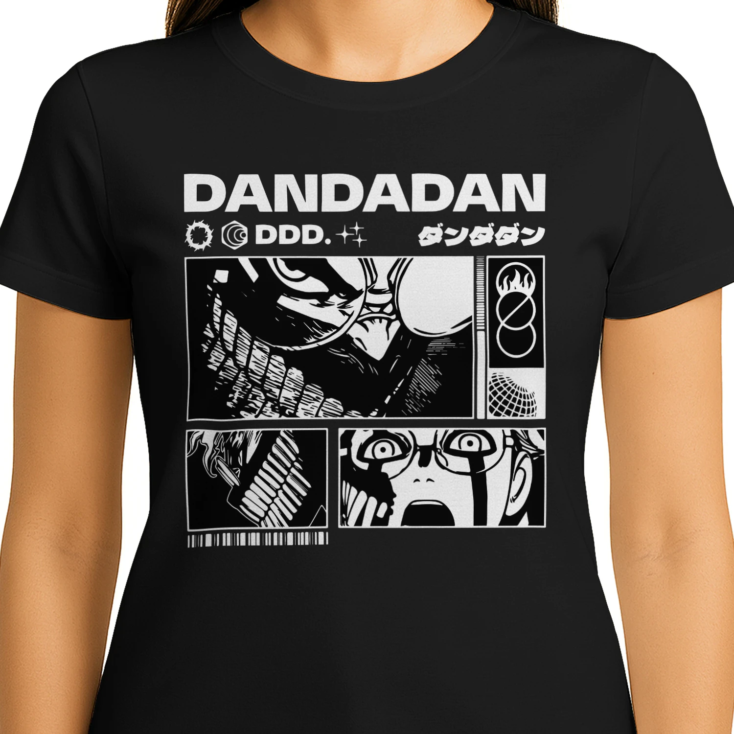 DANDADAN Momo & Okarun Graphic Tee | Premium Anime Shirt