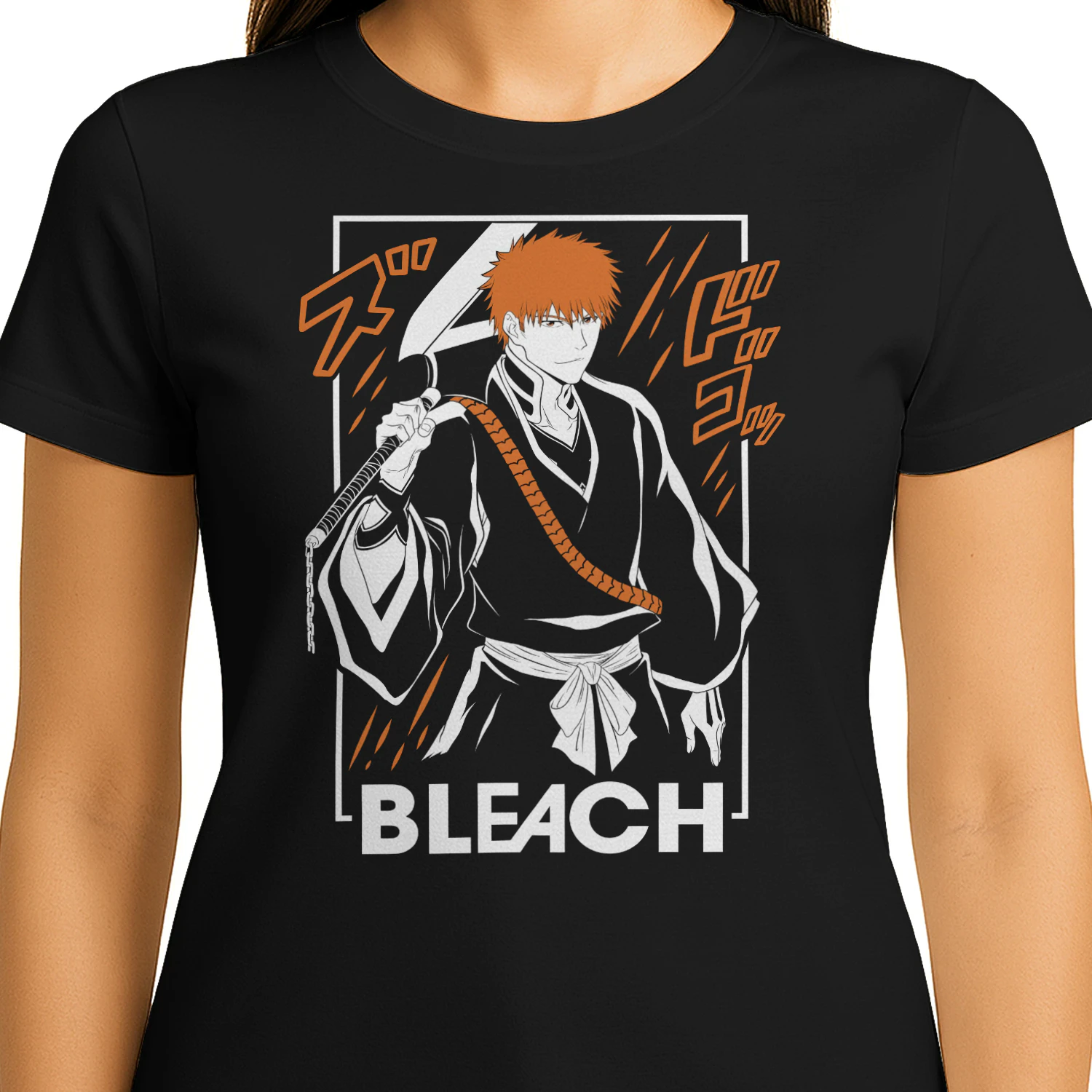 Bleach Ichigo Kurosaki Graphic Tee | Premium Anime Shirt
