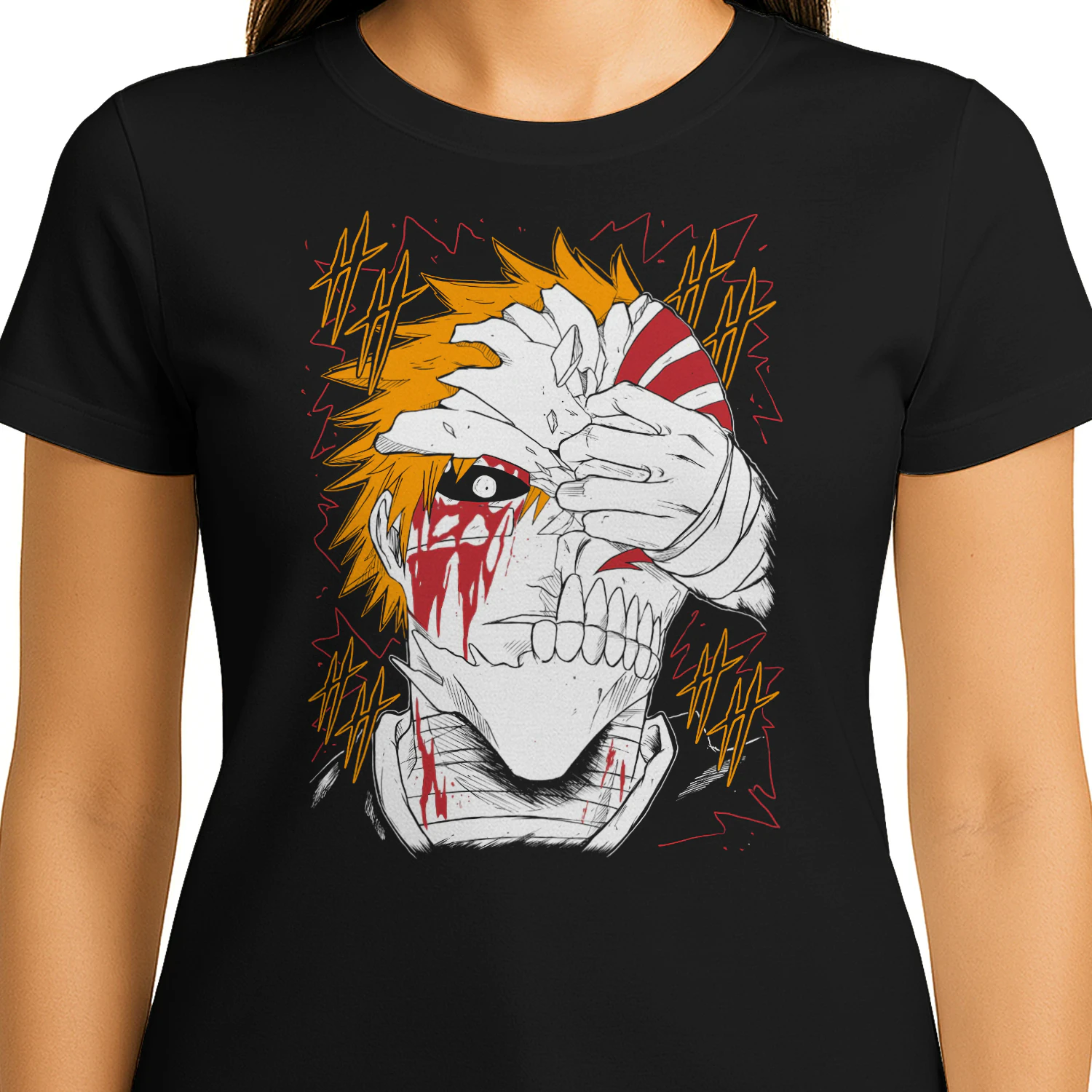 Bleach Ichigo Kurosaki Graphic Tee | Premium Anime Shirt