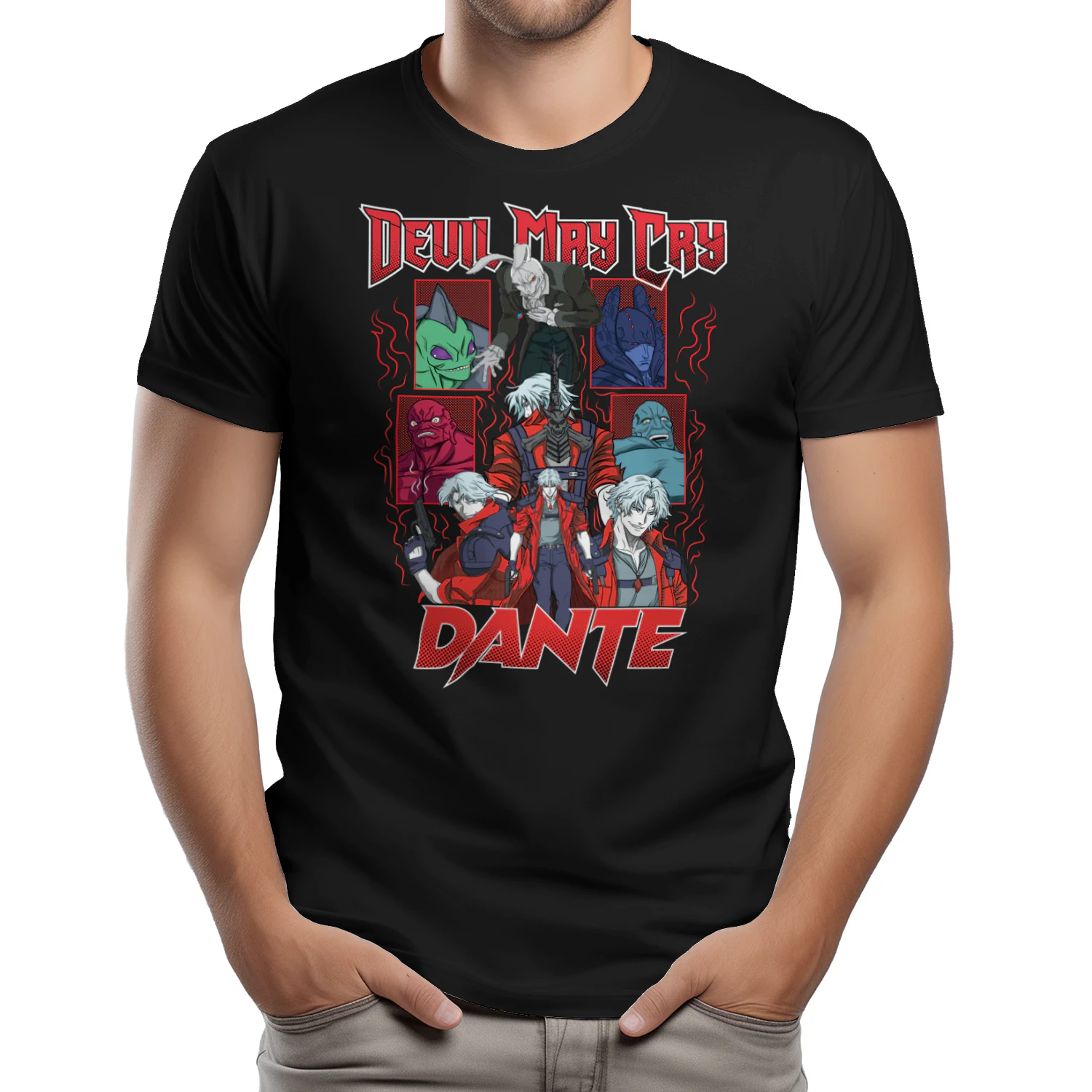 DmC: Devil May Cry Graphic T-Shirt | Premium Gamer Unisex Tee