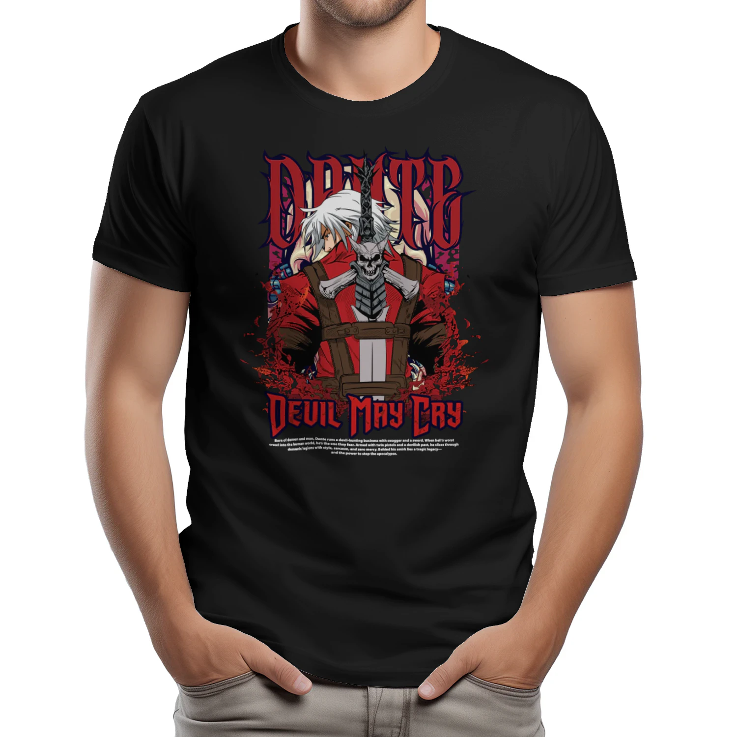 DmC Devil May Cry Graphic Tee | Gamer Gift for Fans