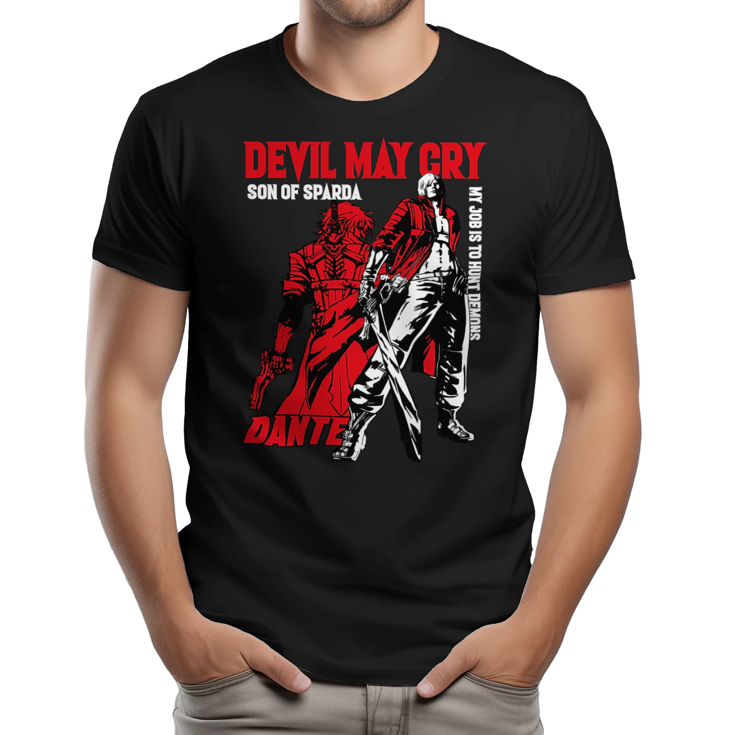 Devil May Cry Gaming T-Shirt | Premium Unisex Cotton Shirt