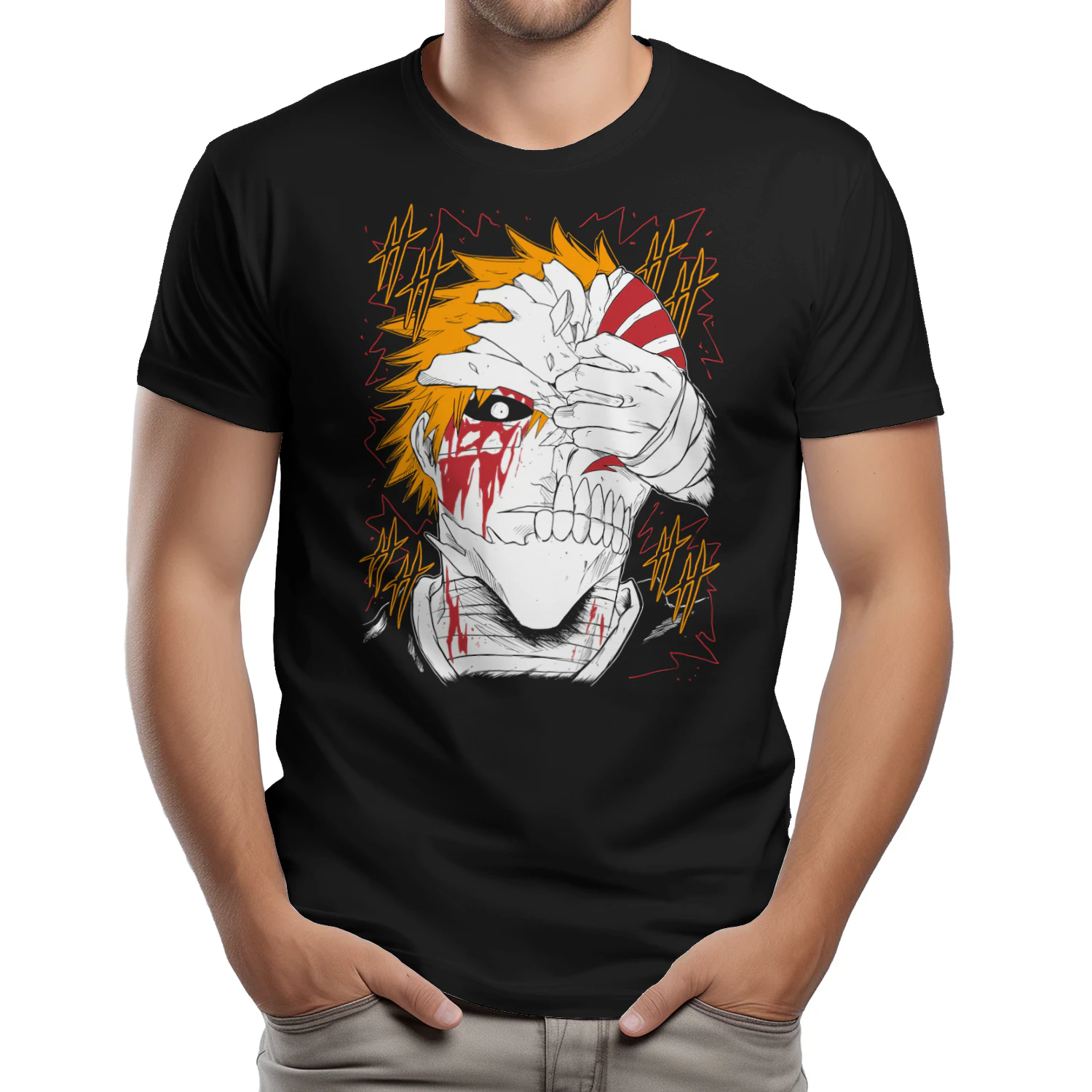 Bleach Ichigo Kurosaki Graphic Tee | Premium Anime Shirt