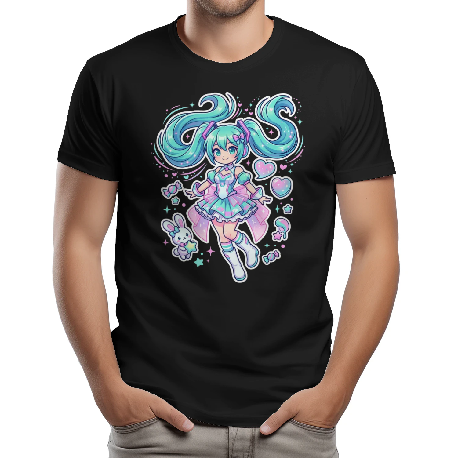 Hatsune Miku Graphic T-Shirt | Premium Vocaloid Unisex Tee