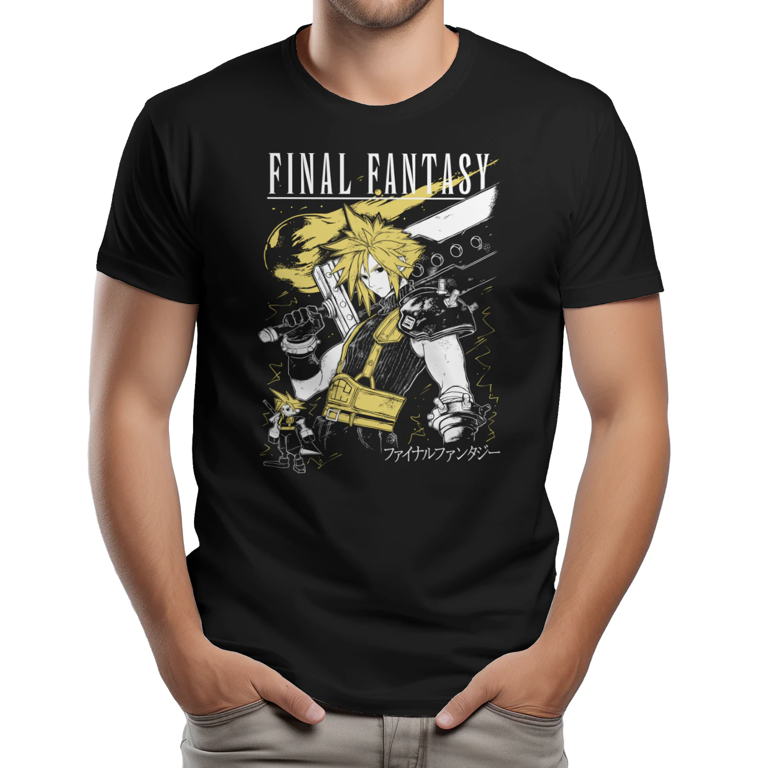 Final Fantasy Graphic T-Shirt | Premium RPG Gaming Unisex Tee