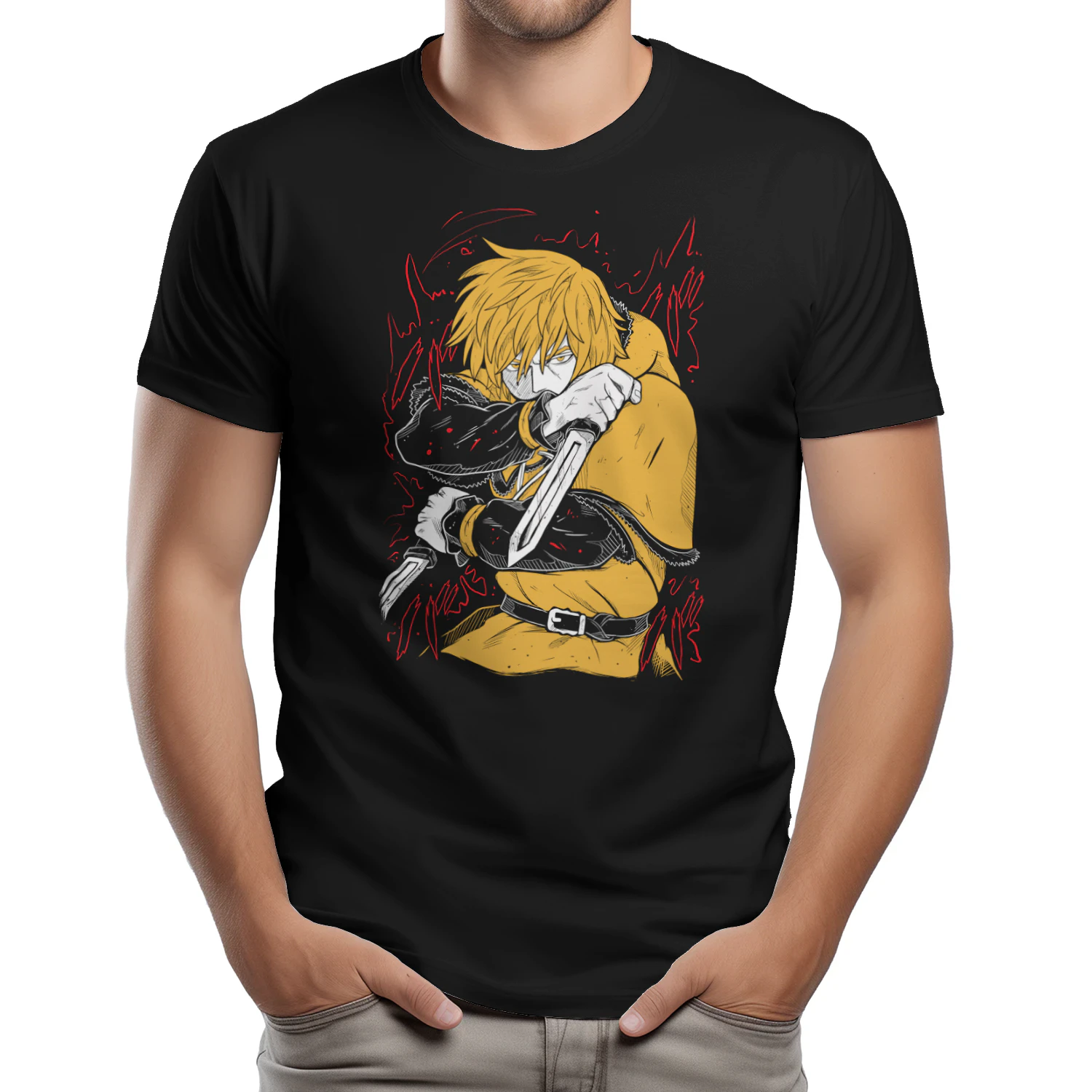 Thorfinn Warrior Graphic T-Shirt | Premium Anime Streetwear