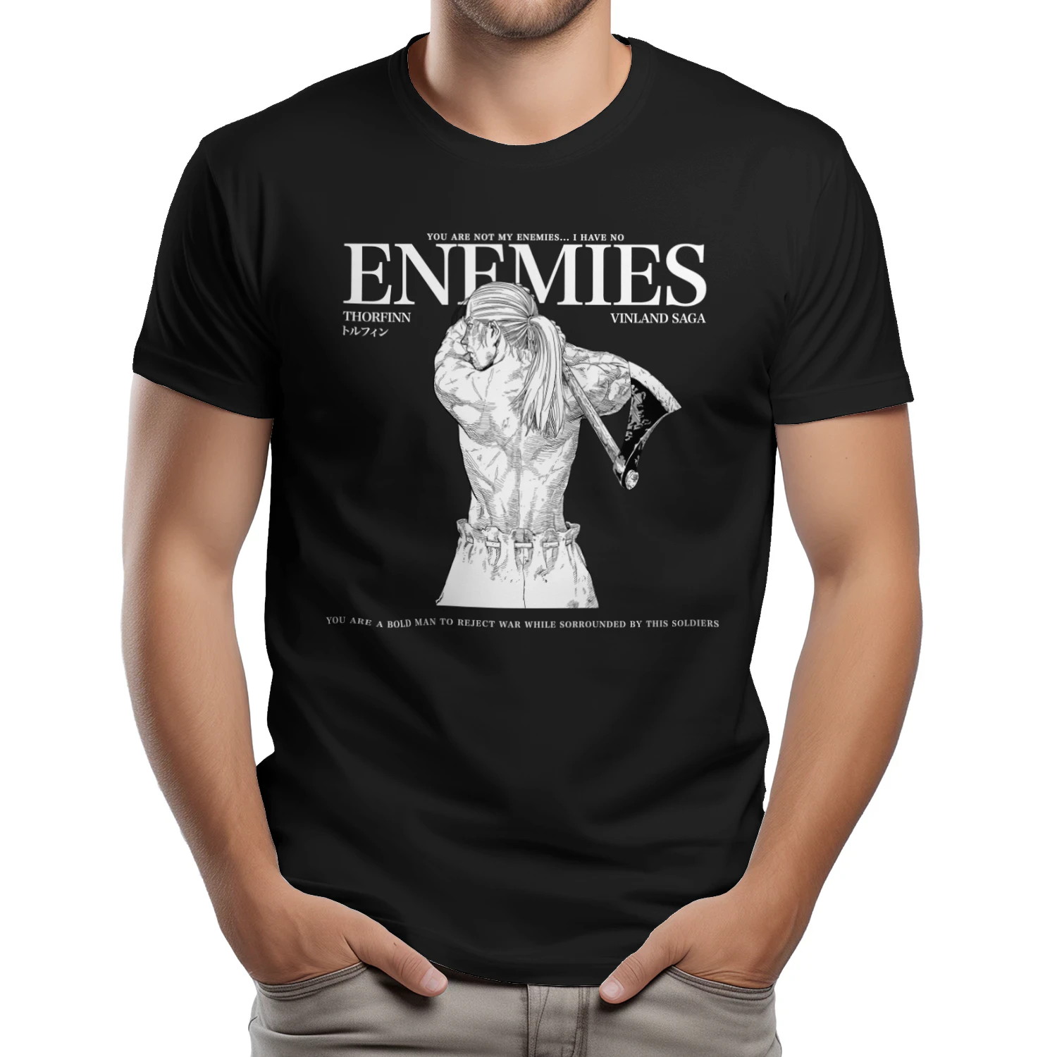 Thorfinn Son of Thors Premium Cotton T-Shirt | Anime Fan Shirt