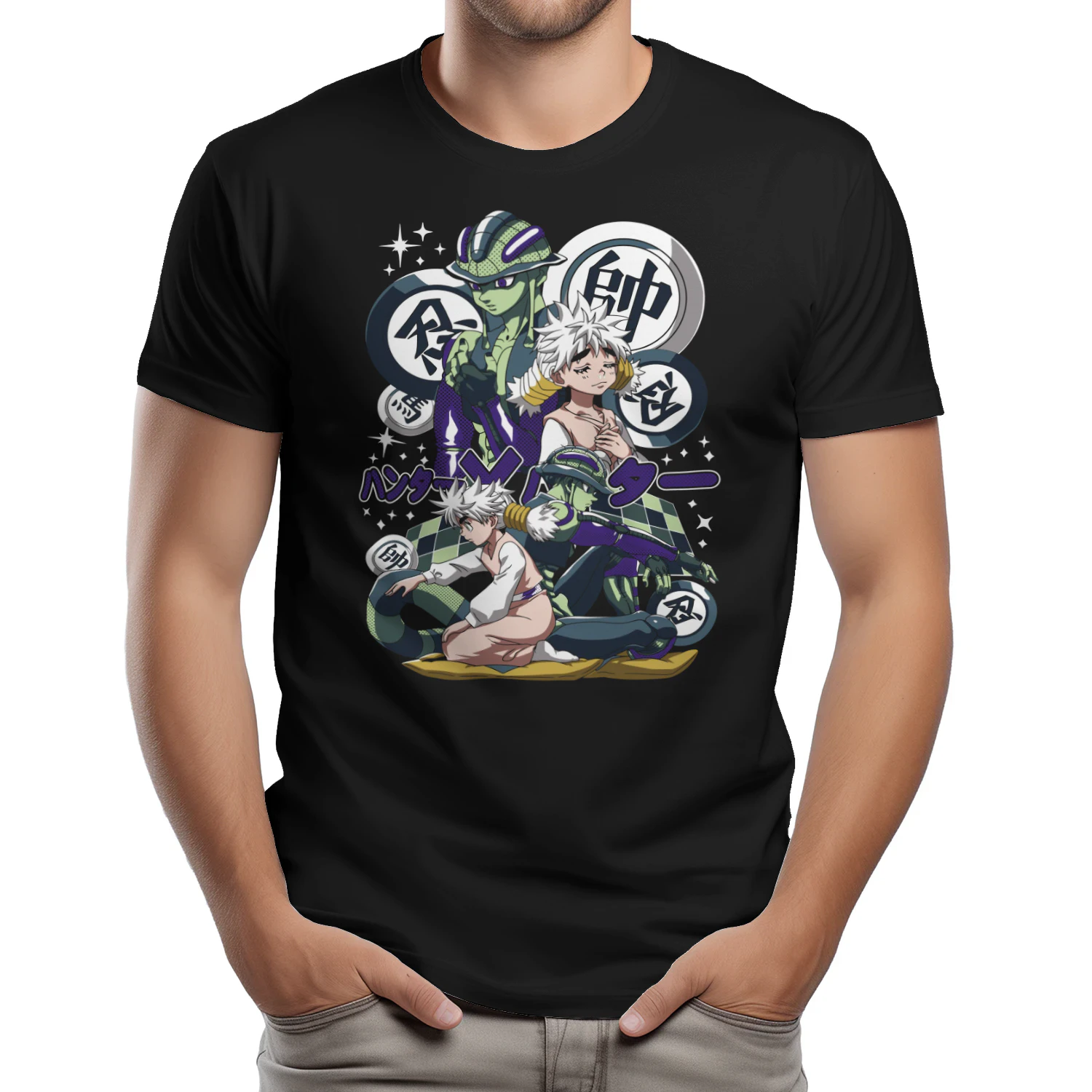 Hunter × Hunter Vintage Anime T-Shirt | Japanese Manga Graphic Tee