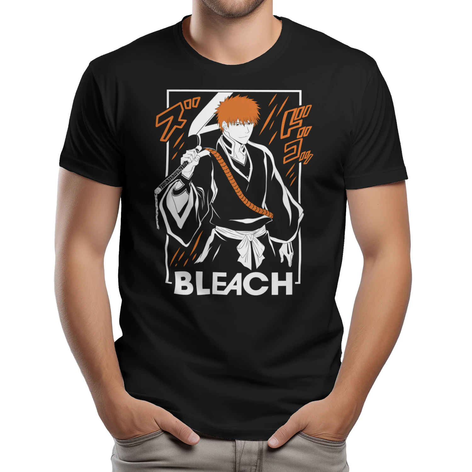 Bleach Ichigo Kurosaki Graphic Tee | Premium Anime Shirt