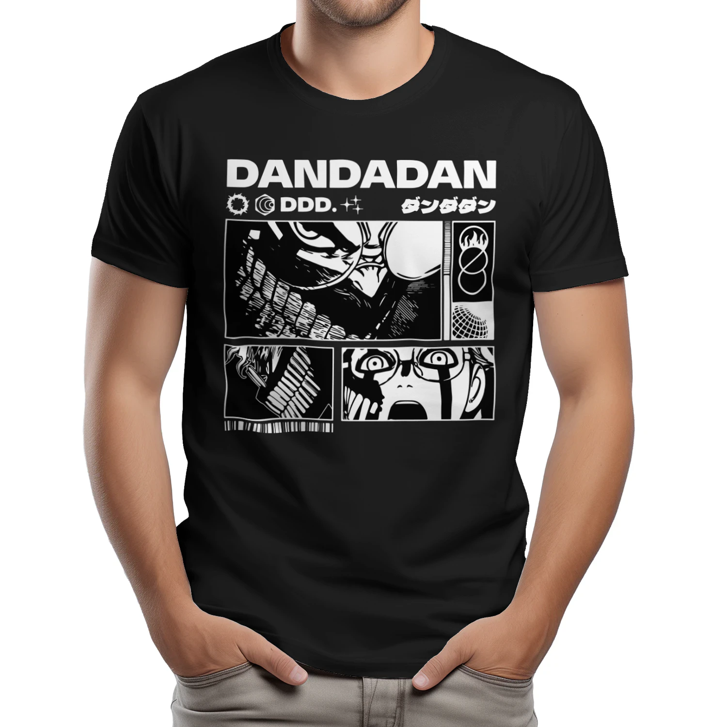 DANDADAN Momo & Okarun Graphic Tee | Premium Anime Shirt