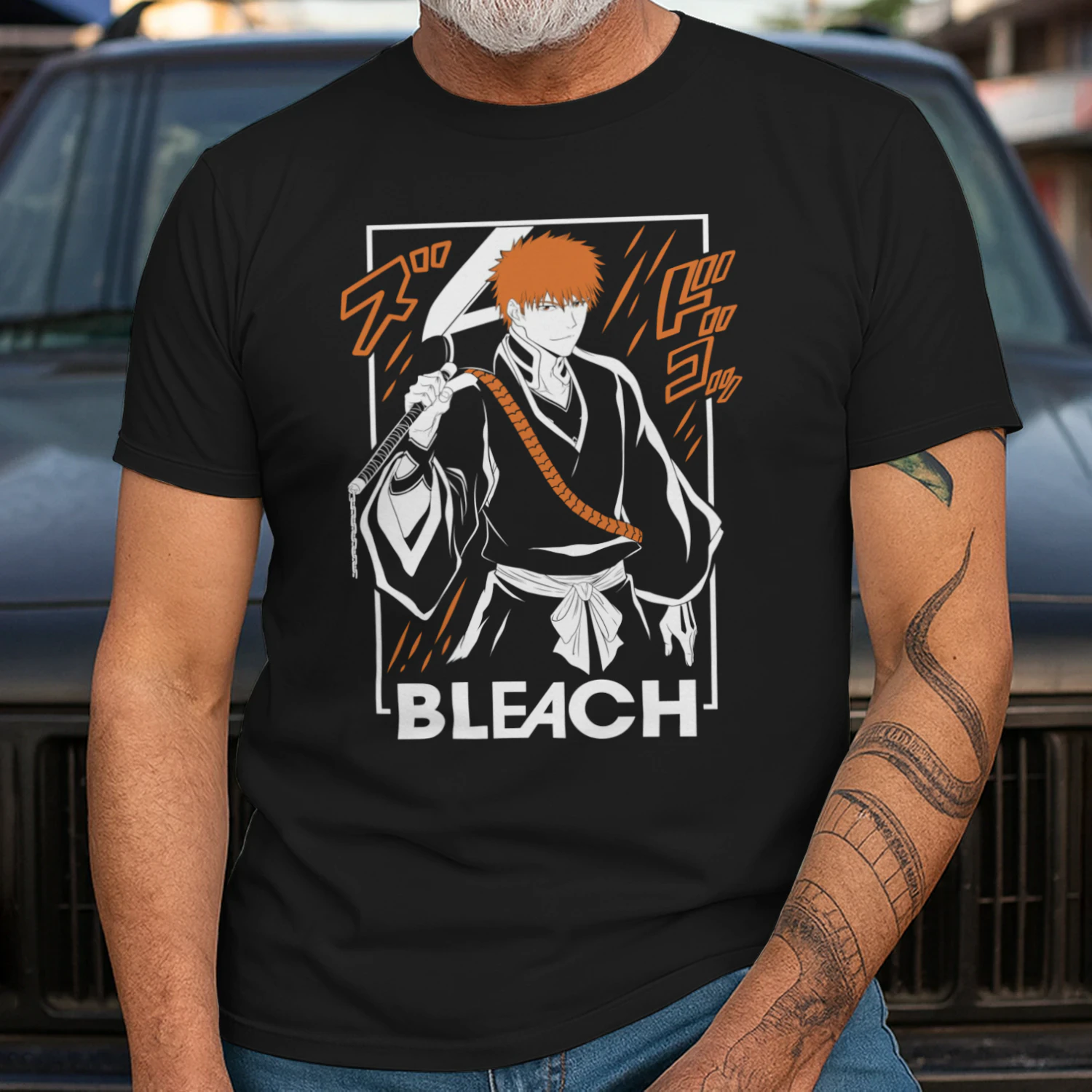 Bleach Ichigo Kurosaki Graphic Tee | Premium Anime Shirt