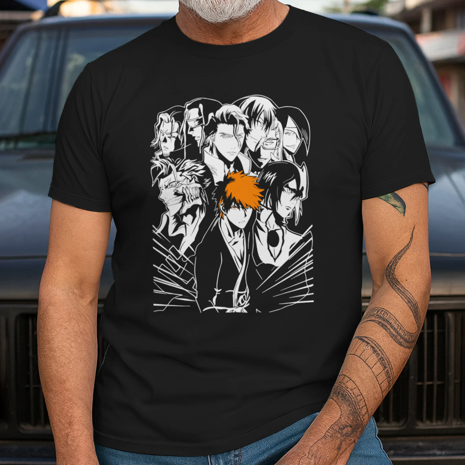 Bleach Manga T-Shirt | Classic Anime Apparel