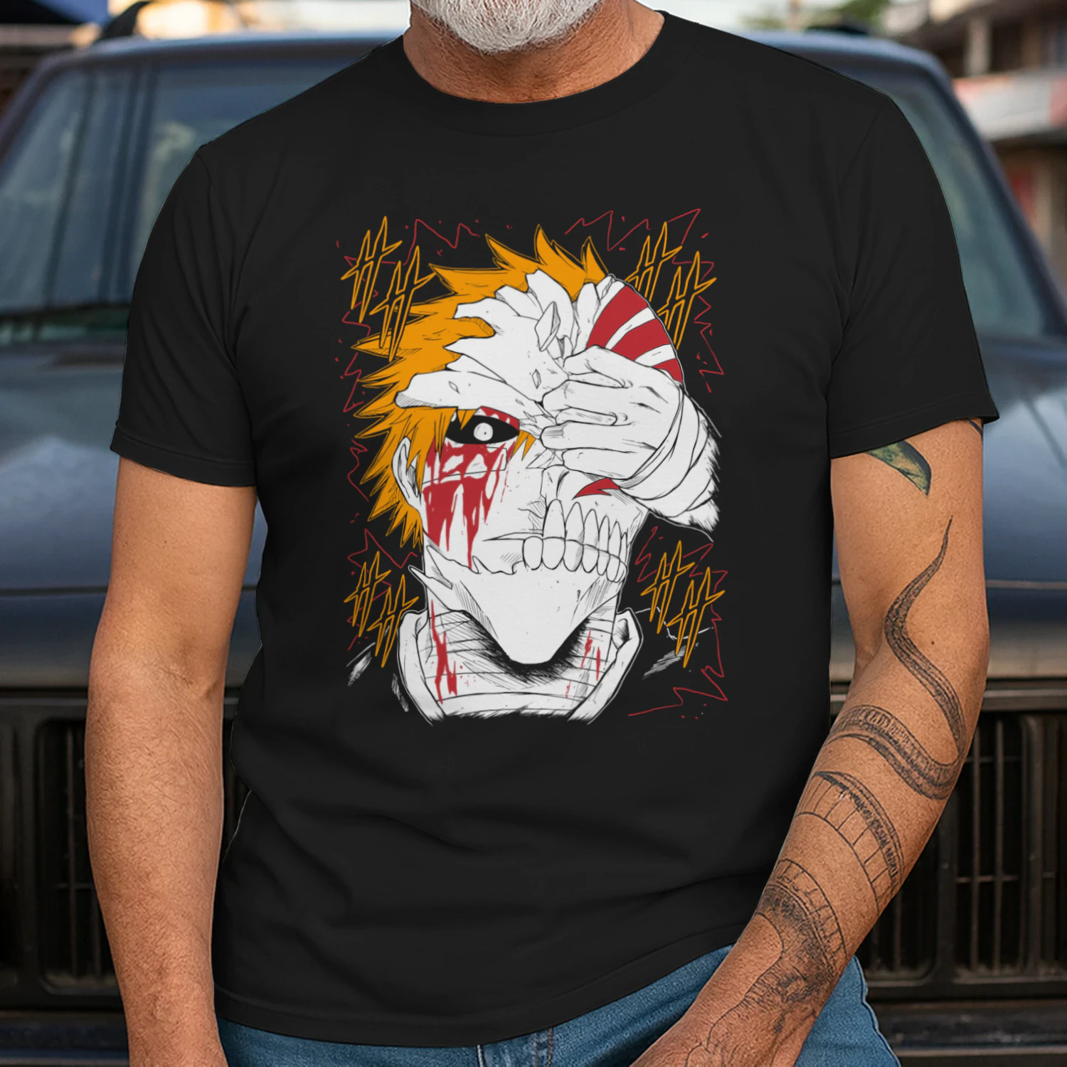 Bleach Ichigo Kurosaki Graphic Tee | Premium Anime Shirt