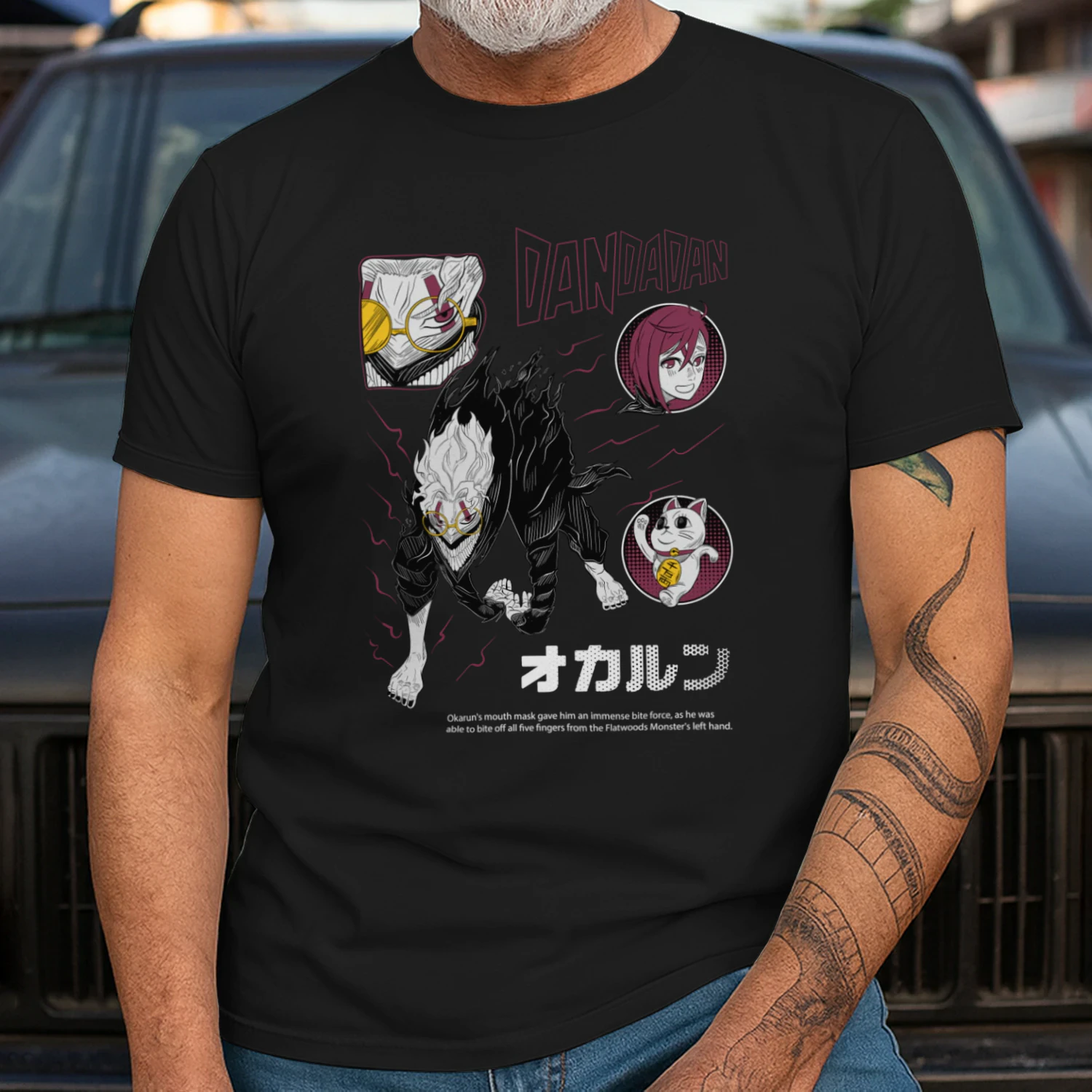 DANDADAN Supernatural Graphic T-Shirt | Anime Fan Gift